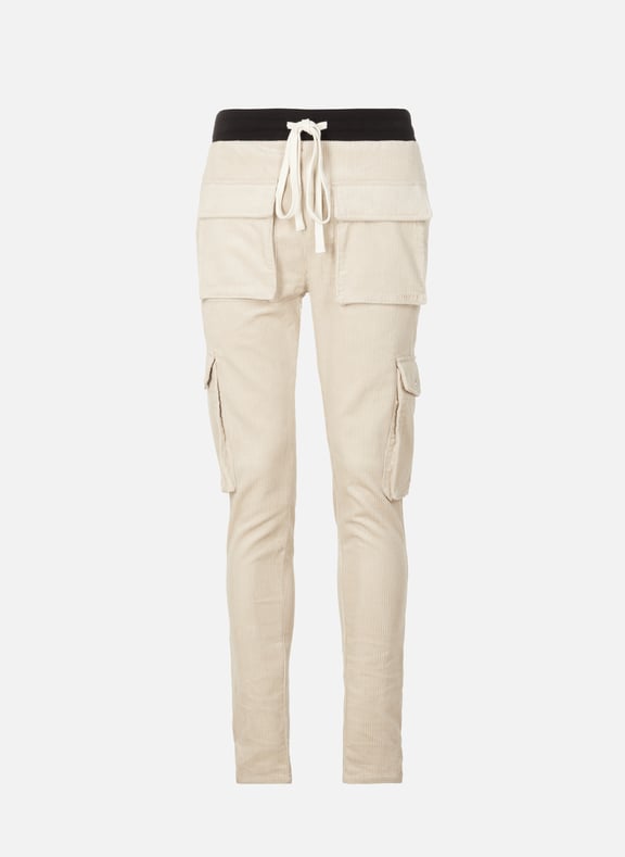 Cotton cargo pants Beige by MOUTY MOUTY Cotton cargo pants Beige