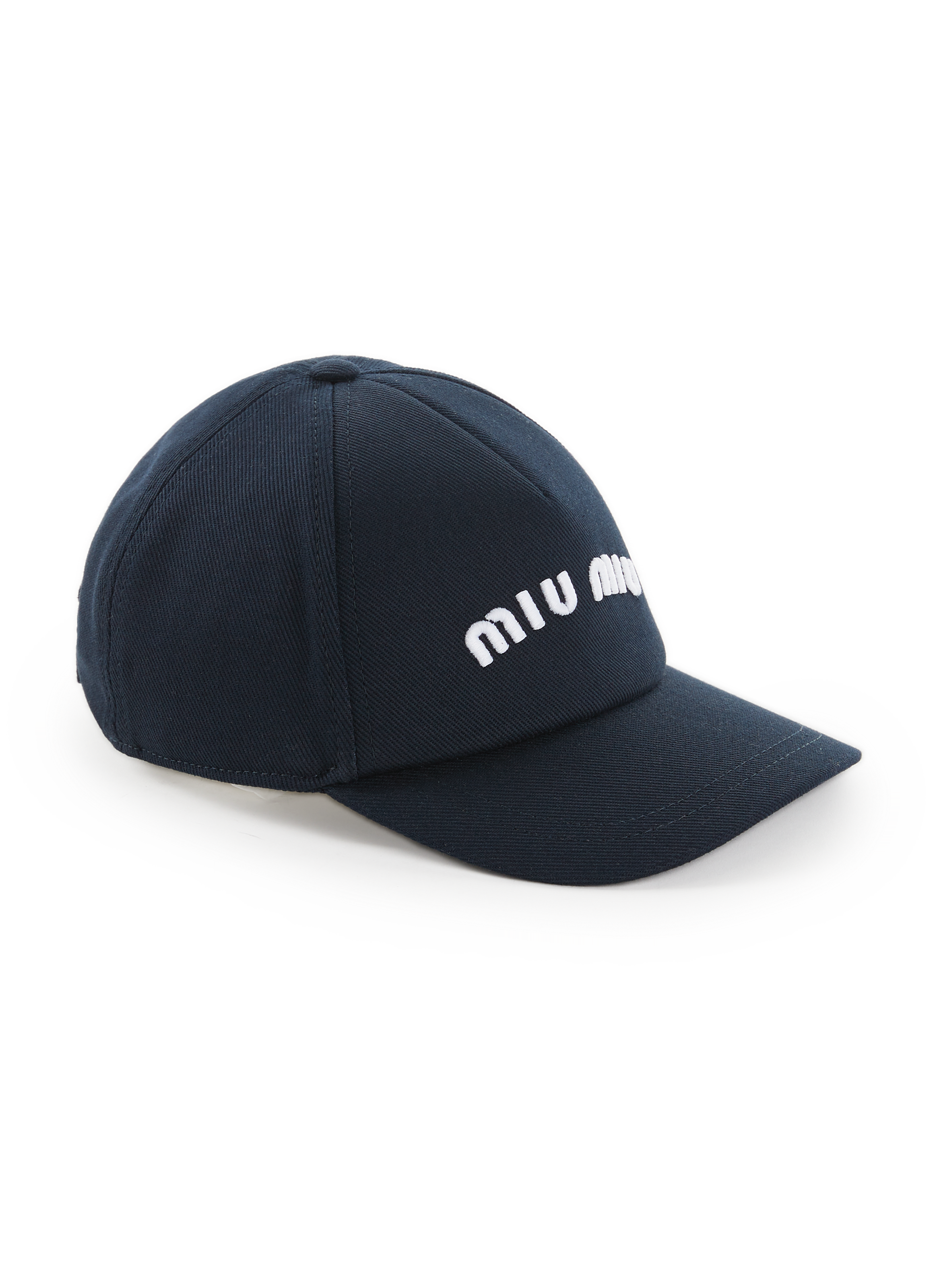 Casquette en coton  MIU MIU Bleu