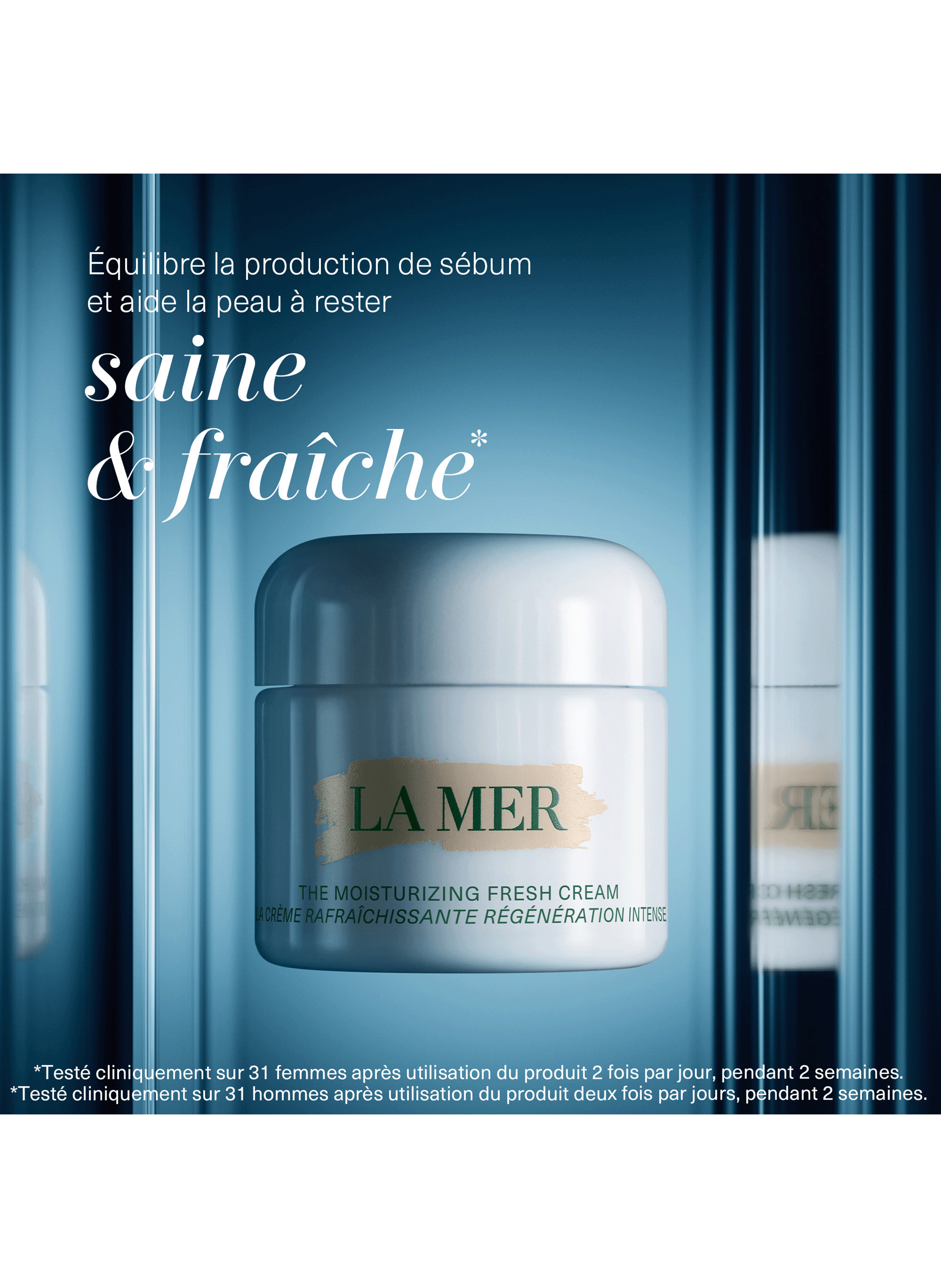 La Crème Rafraîchissante Régénération Intense LA MER No color