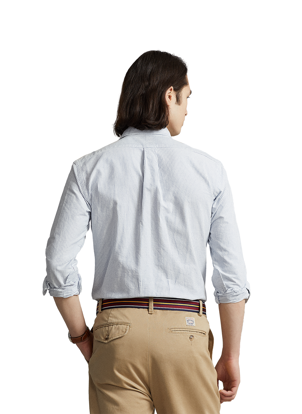 Chemise en coton POLO RALPH LAUREN Bleu