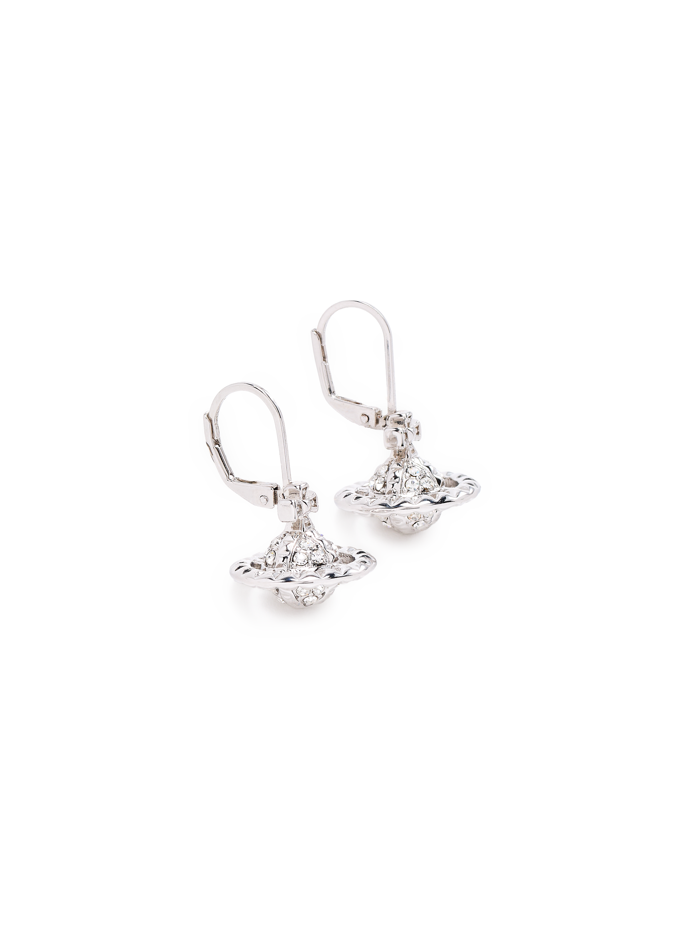 Mayfair small orb earrings VIVIENNE WESTWOOD Silver