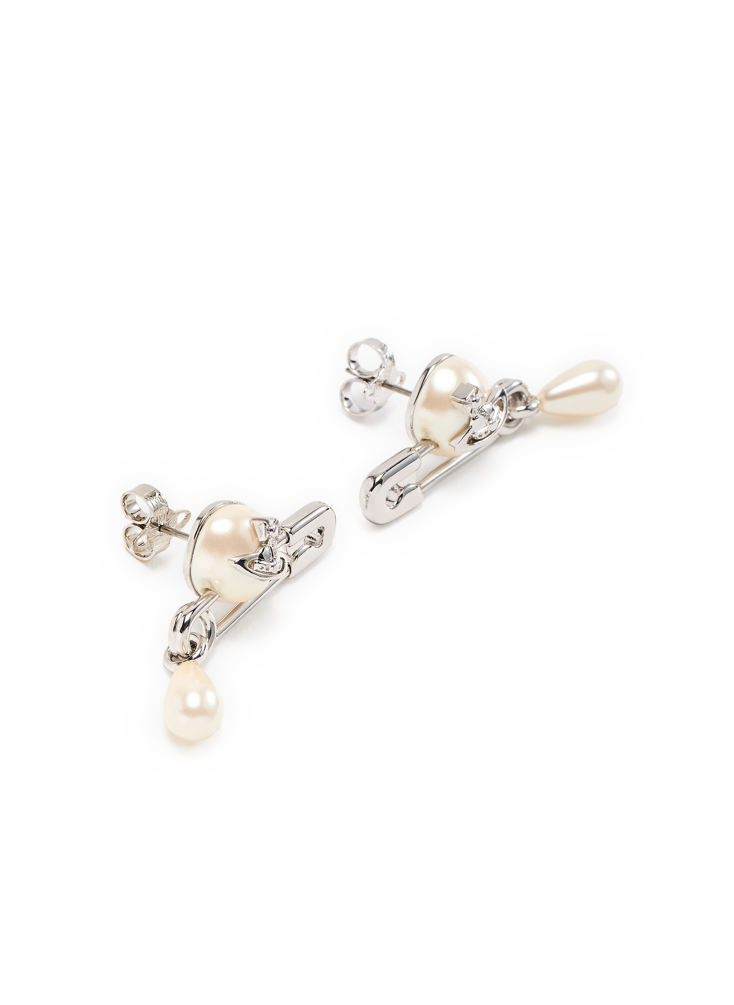 Boucles d'oreille Claude Small VIVIENNE WESTWOOD Argent