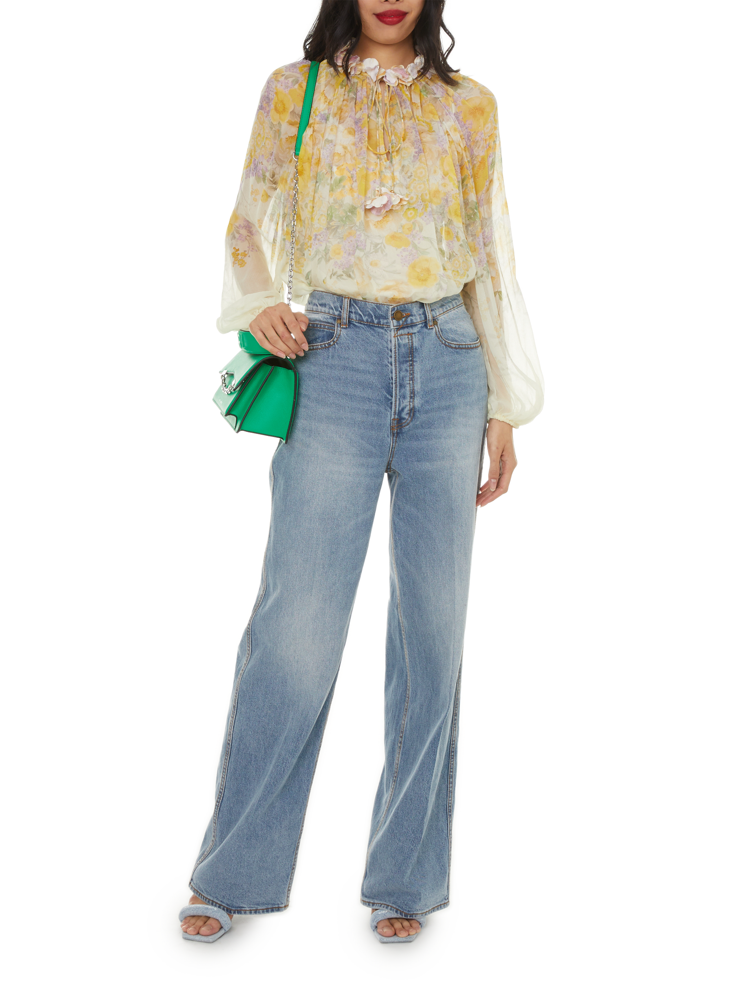 Jean droit ZIMMERMANN Bleu