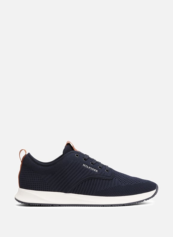 Mesh logo sneakers Blue by TOMMY HILFIGER TOMMY HILFIGER Mesh logo sneakers Blue