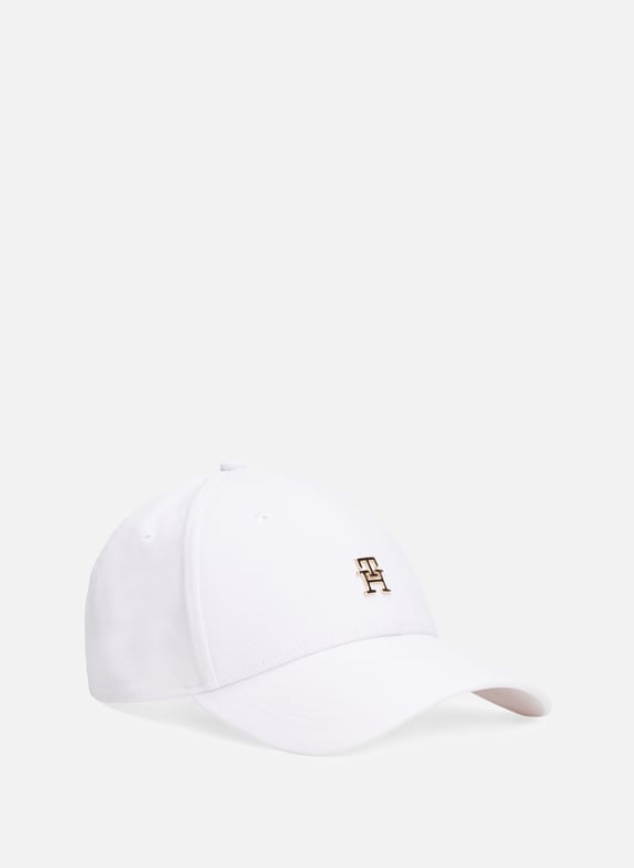Cap White by TOMMY HILFIGER TOMMY HILFIGER Cap White