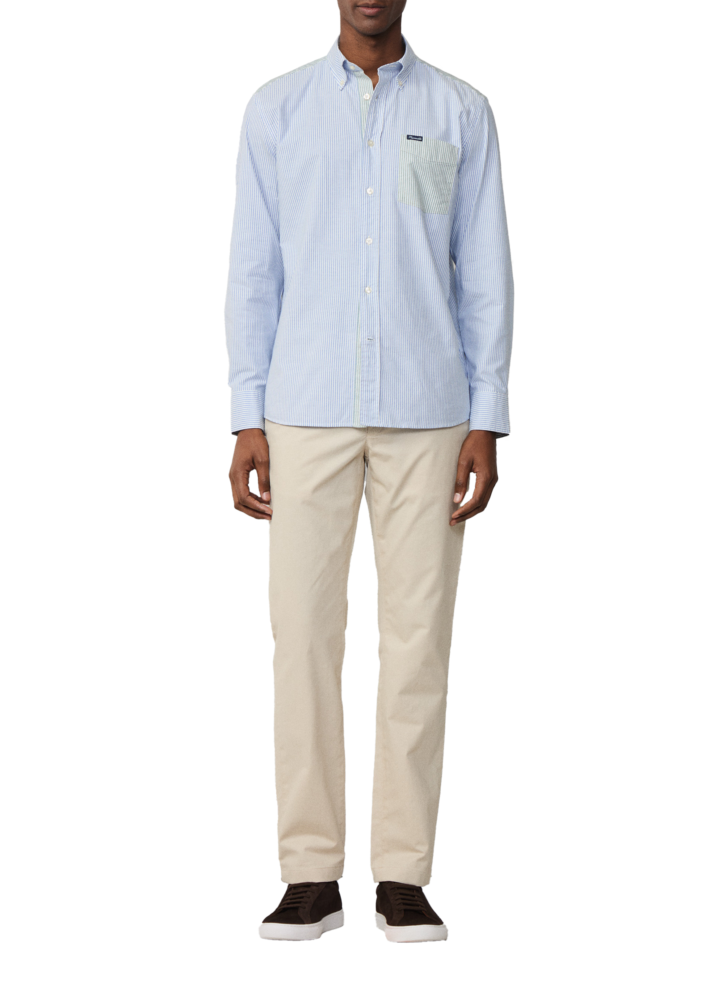 Plain shirt FACONNABLE Khaki