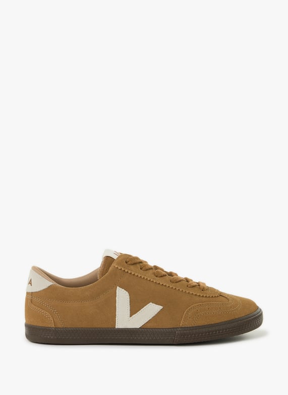 Baskets volley en cuir Marron Veja Femme