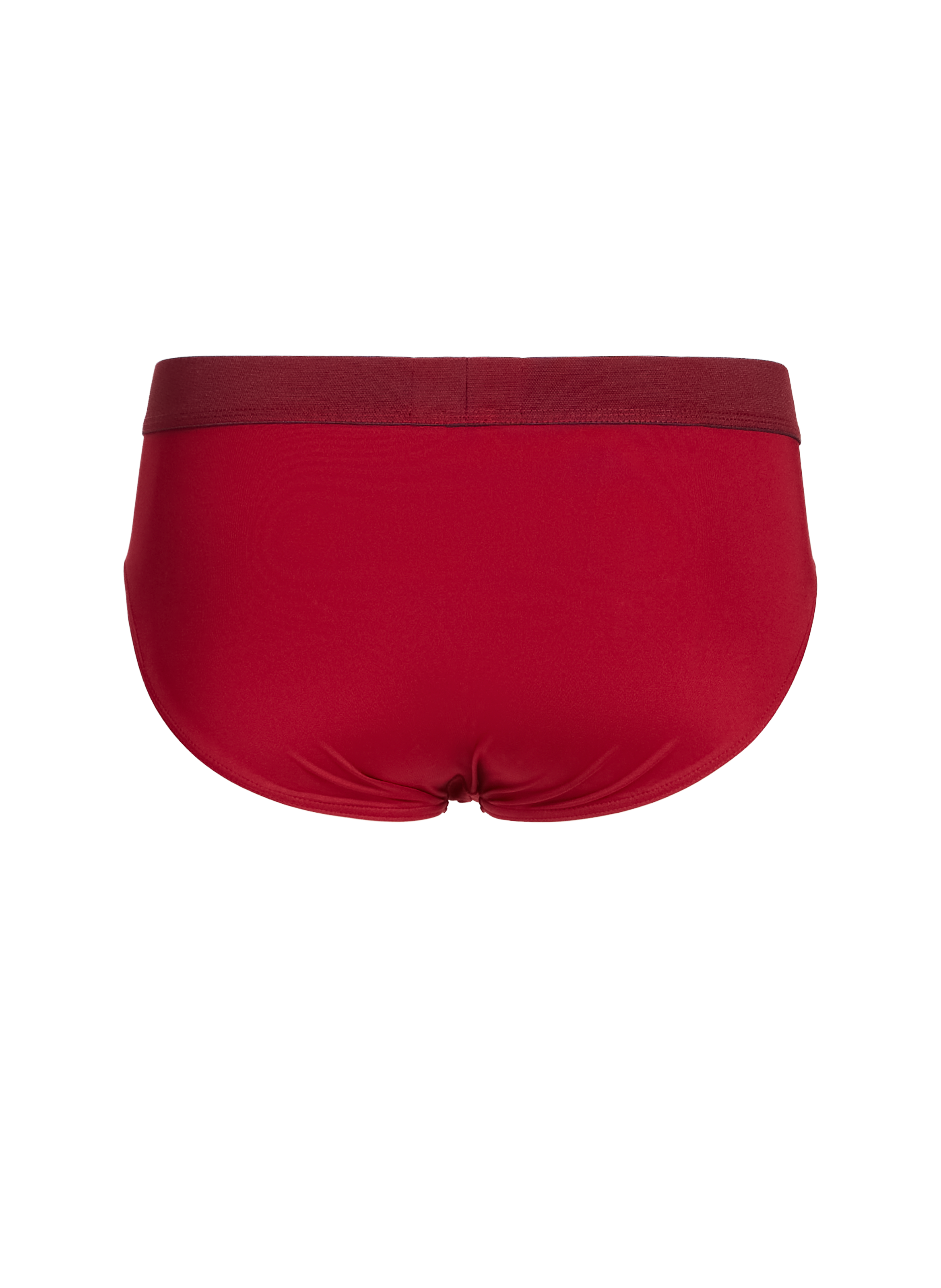 Plain polyamide briefs EMPORIO ARMANI Red