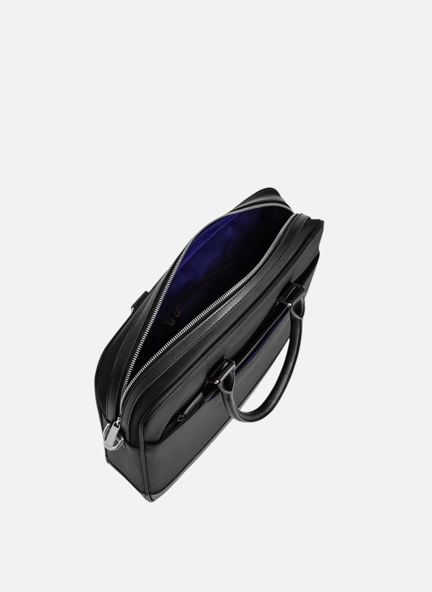 Porte documents 1 soufflet 15" gaspard LE TANNEUR Noir