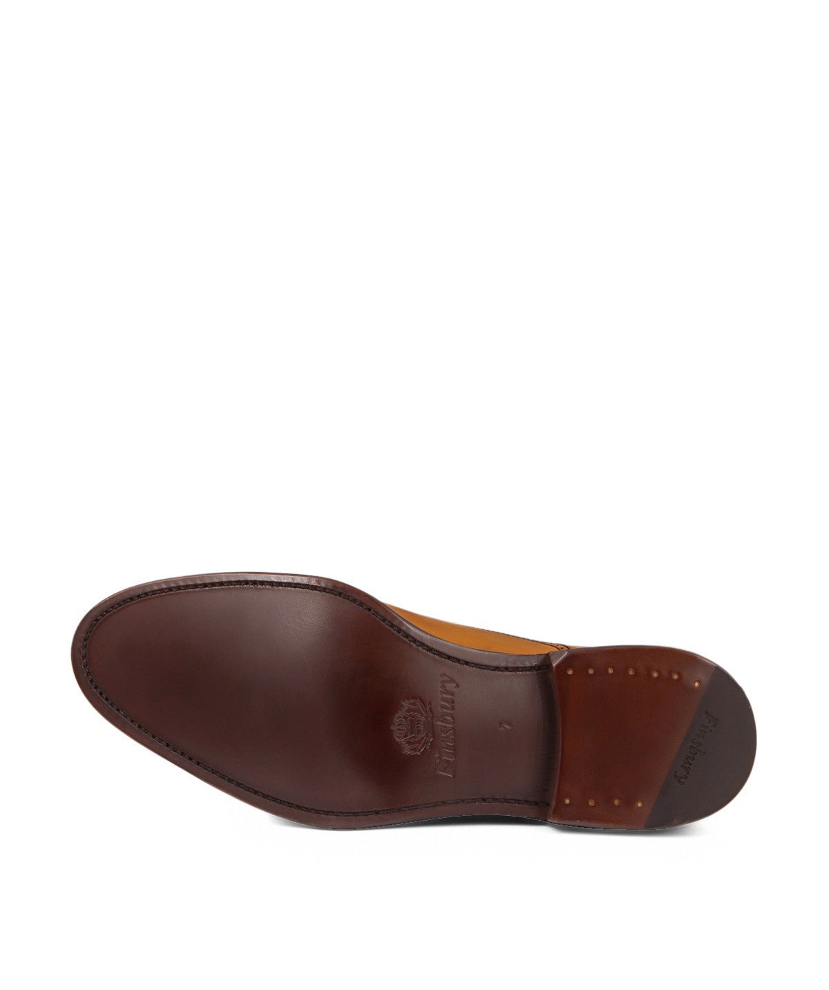 Richelieu cuir diplomat FINSBURY Marron