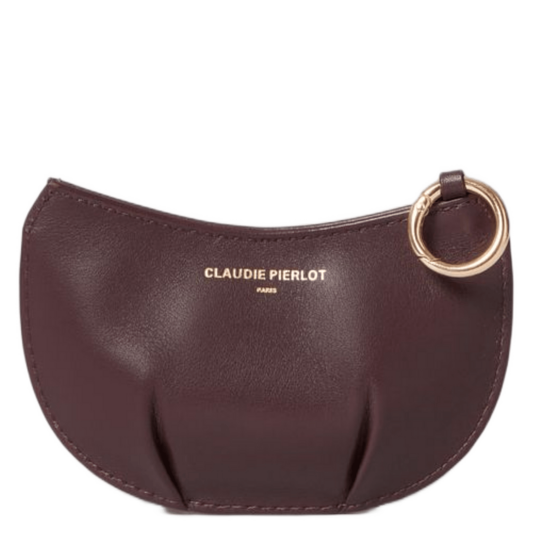 Porte-monnaie en cuir aloyse CLAUDIE PIERLOT Rouge