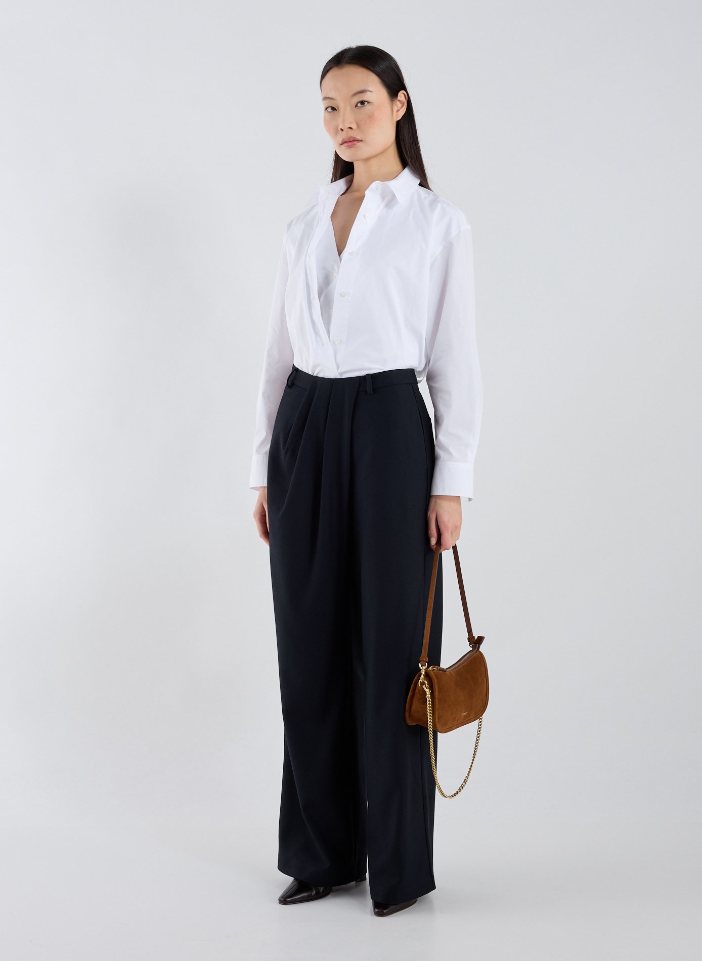 Leather Shoulder bag COACH Brown