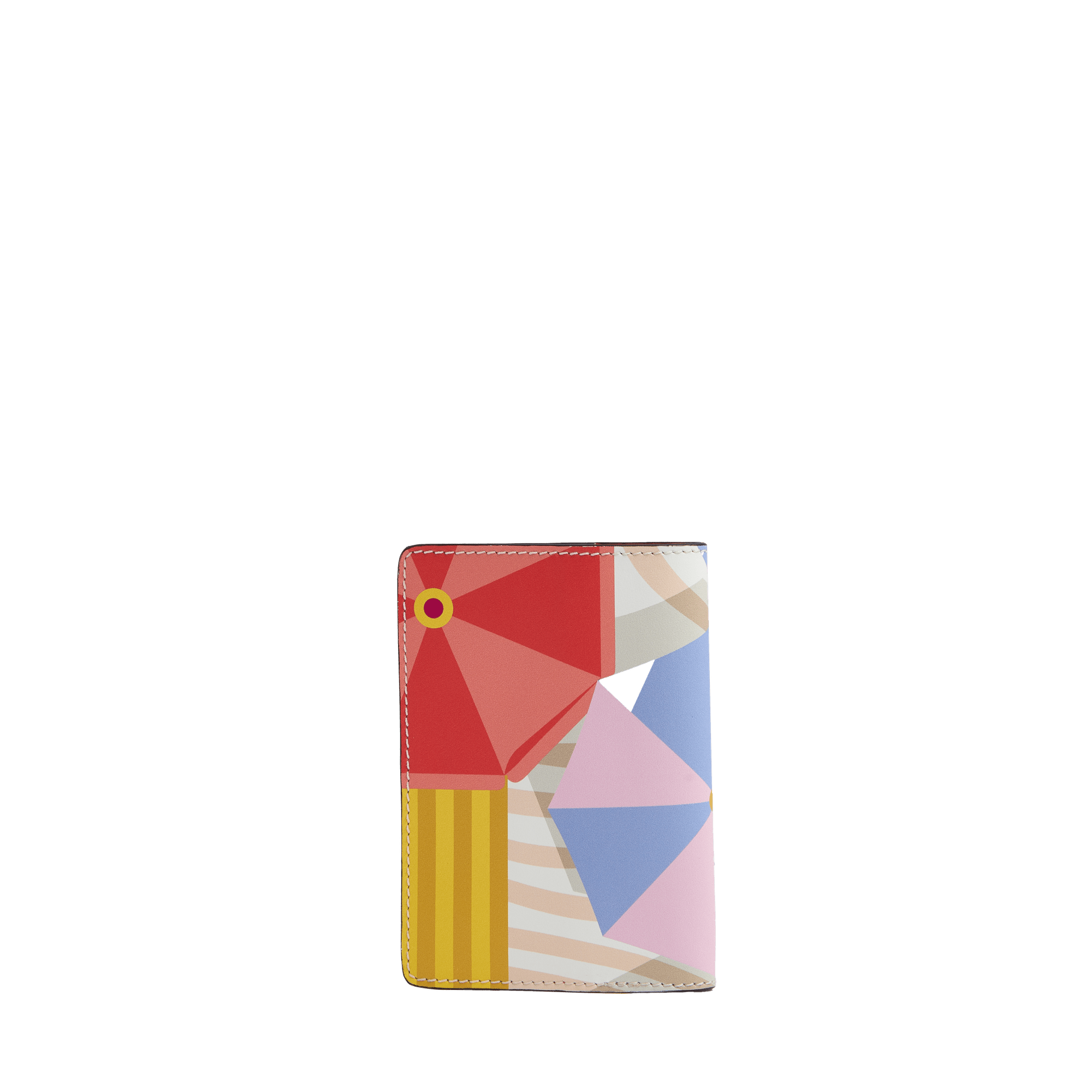 Porte-passeport capsule lancel beach en cuir LANCEL Rose