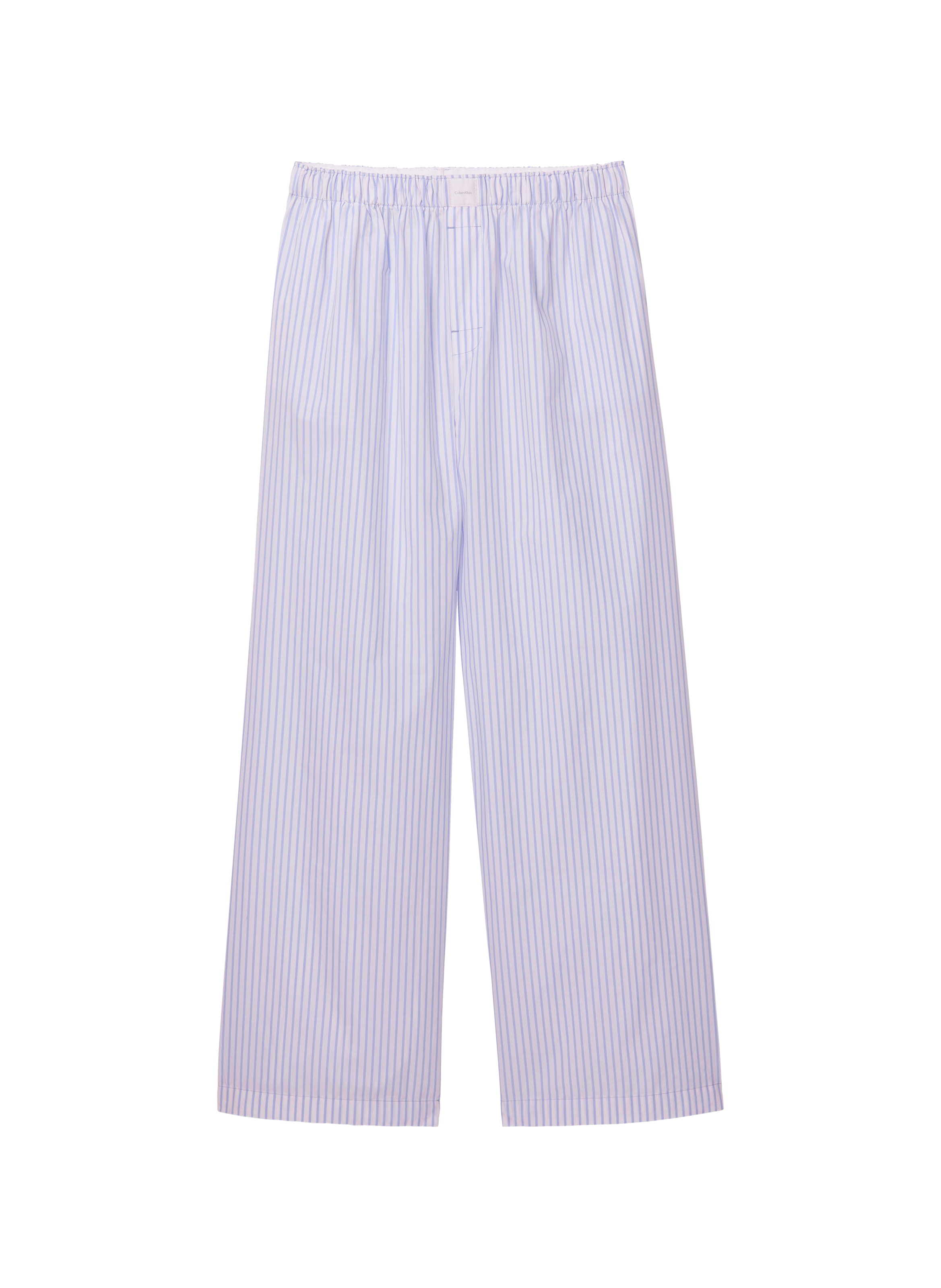 Wide striped cotton pajama pants CALVIN KLEIN Blue
