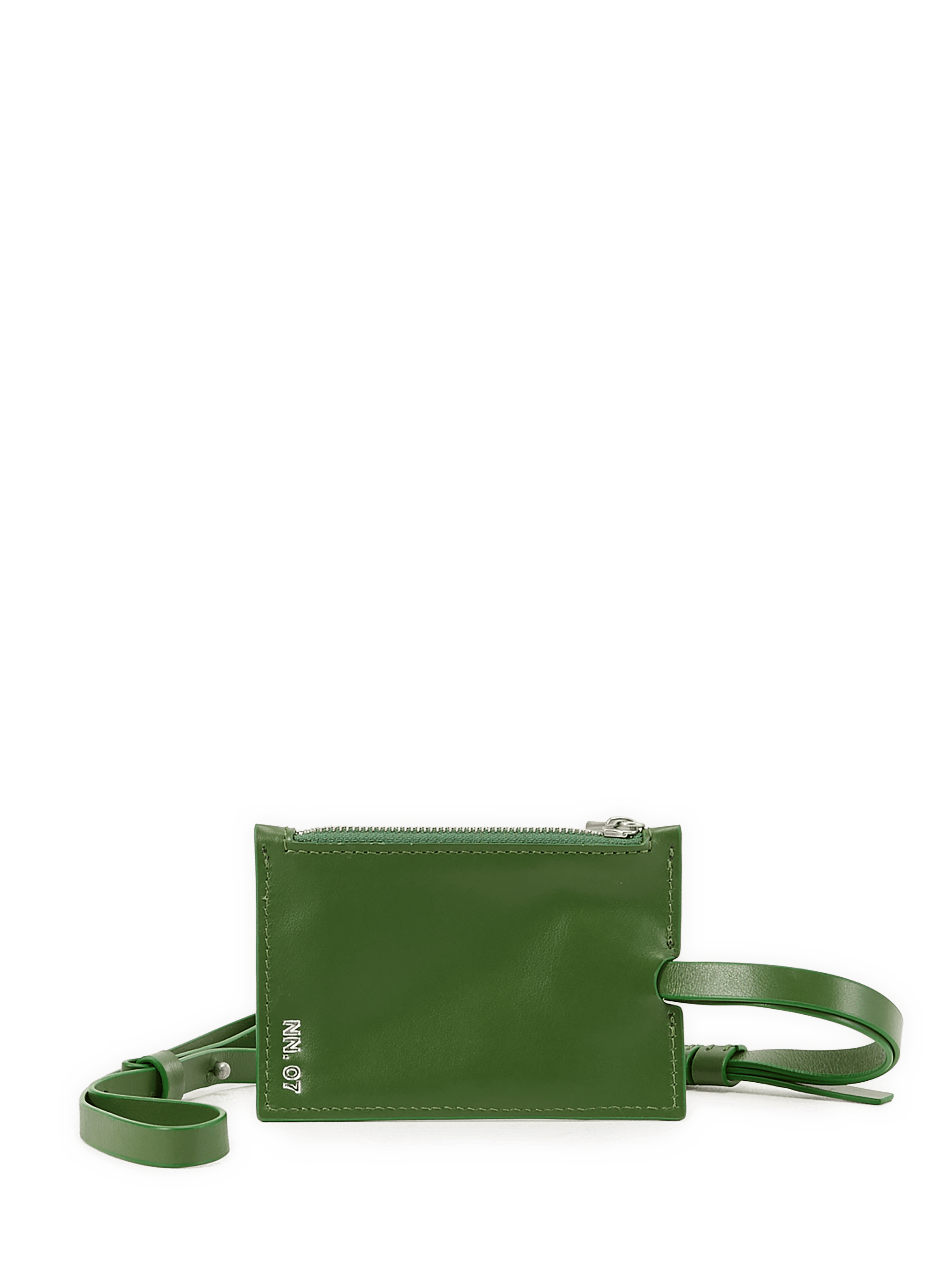Porte-cartes zip avec bandoulière ajustable NN.07 Vert