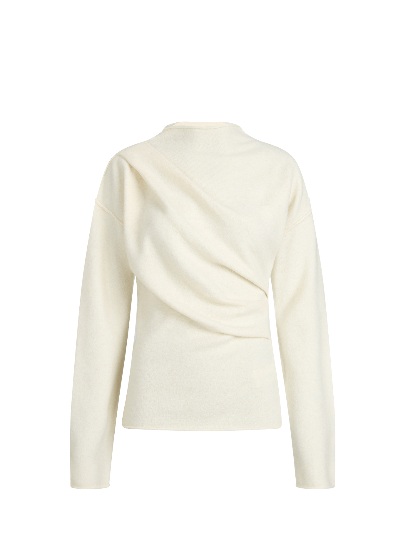 Merino wool and cashmere blend sweater HELMUT LANG White