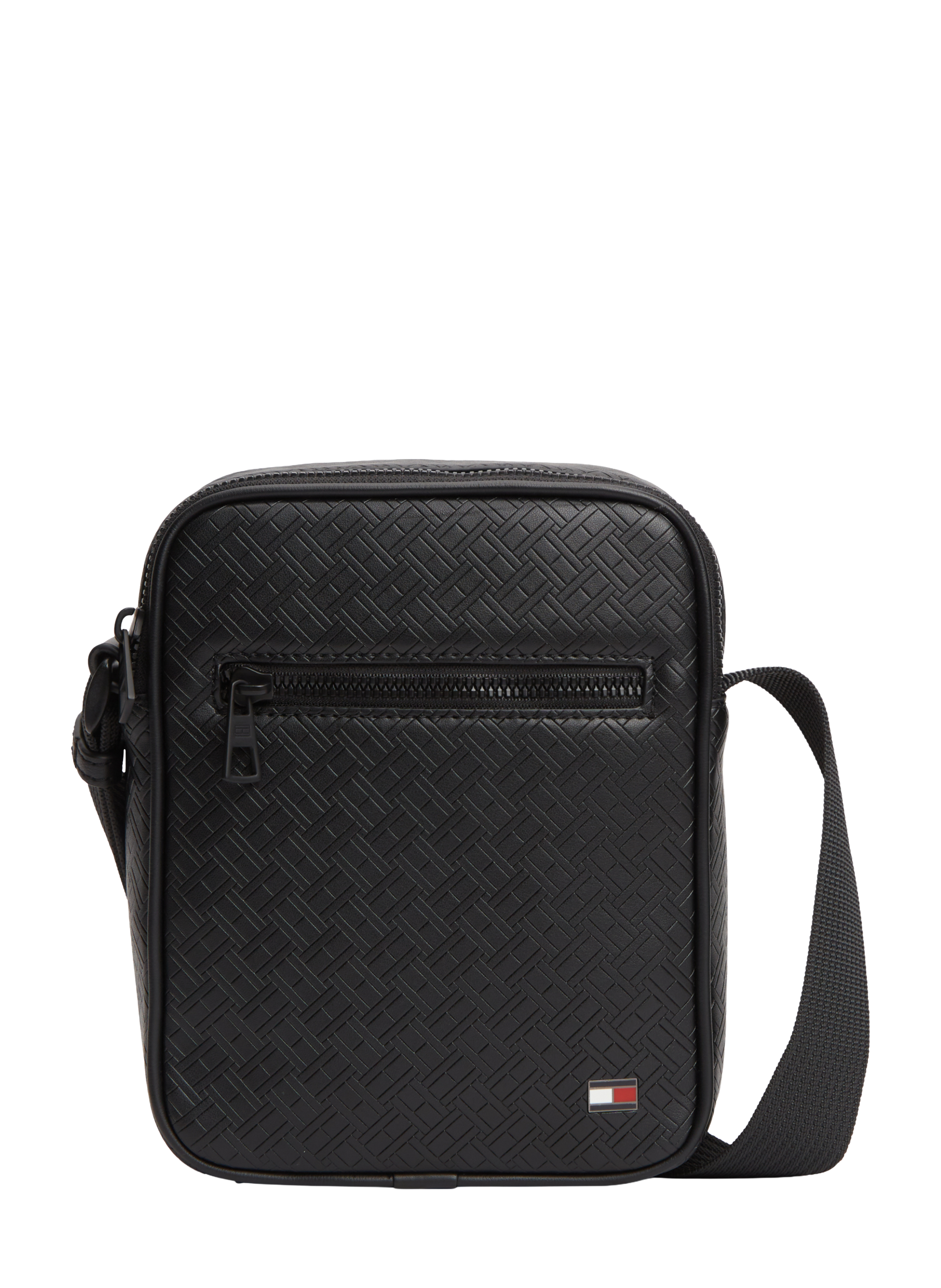 Logo satchel TOMMY HILFIGER Black