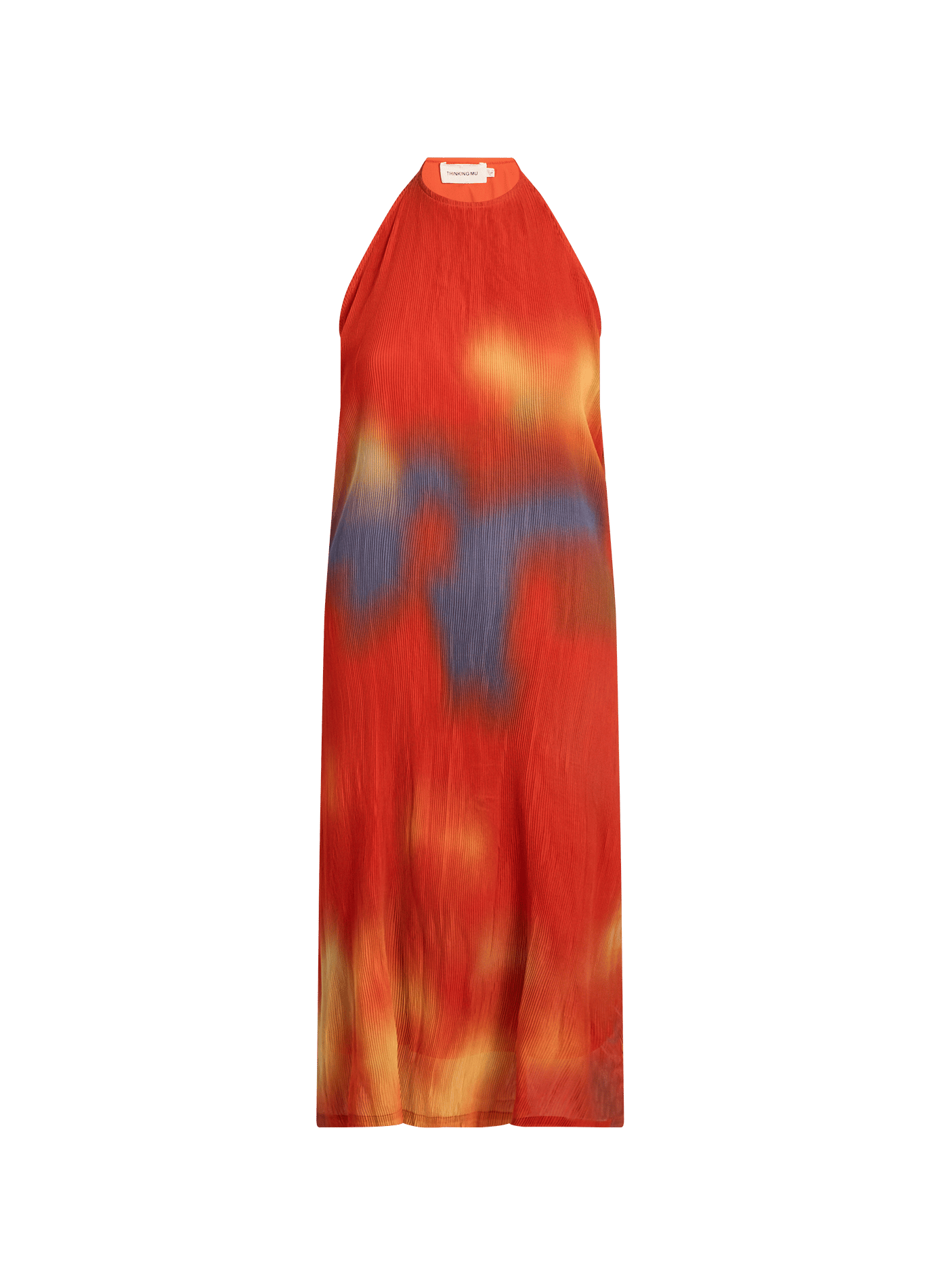 Robe midi plissée THINKING MU Beige