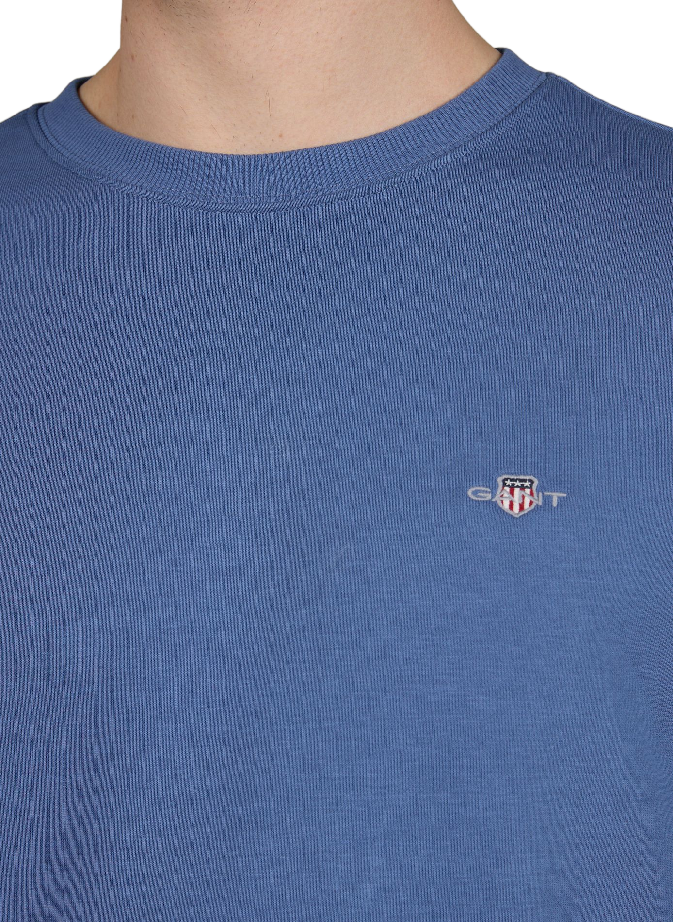 Cotton sweatshirt GANT Blue