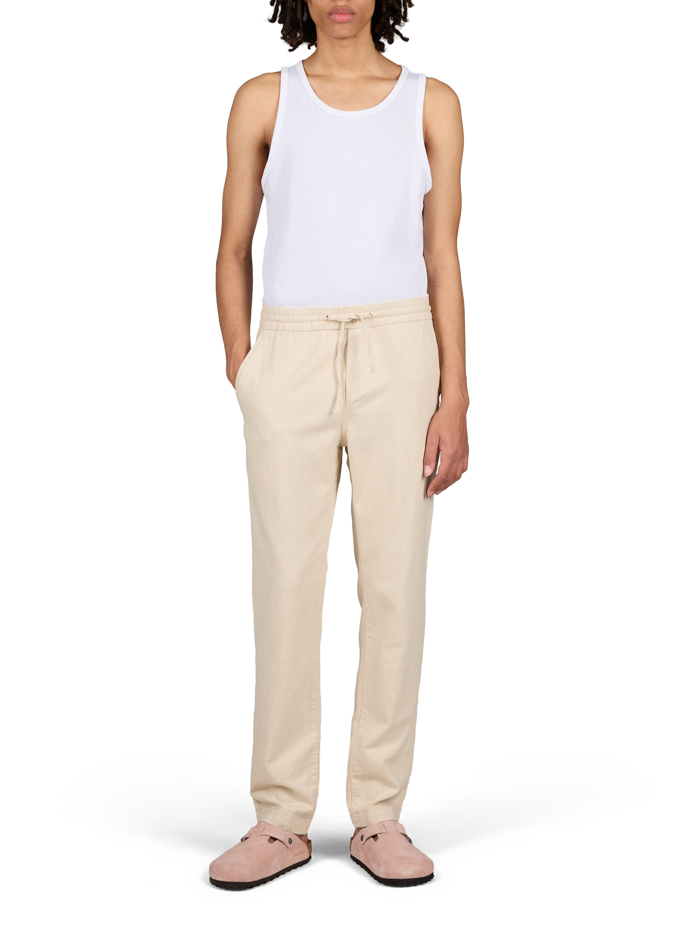 Muiltjes Boston van suède leer BIRKENSTOCK Roze