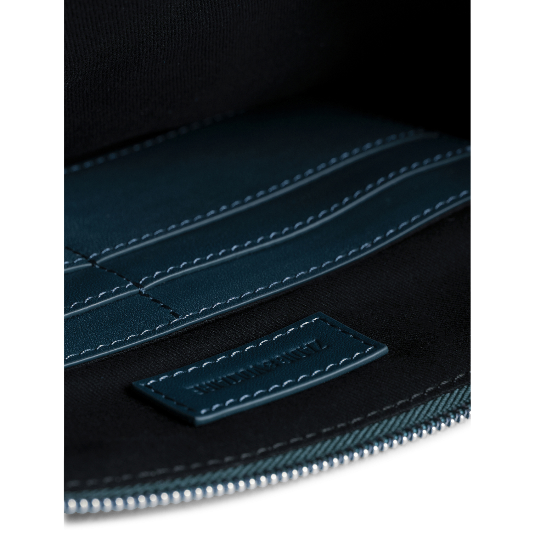 Angel leather clutch ZADIG&VOLTAIRE Blue