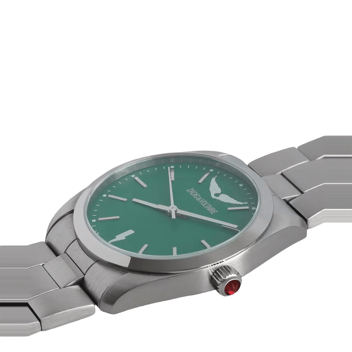 Montre en acier time2love ZADIG&VOLTAIRE Vert