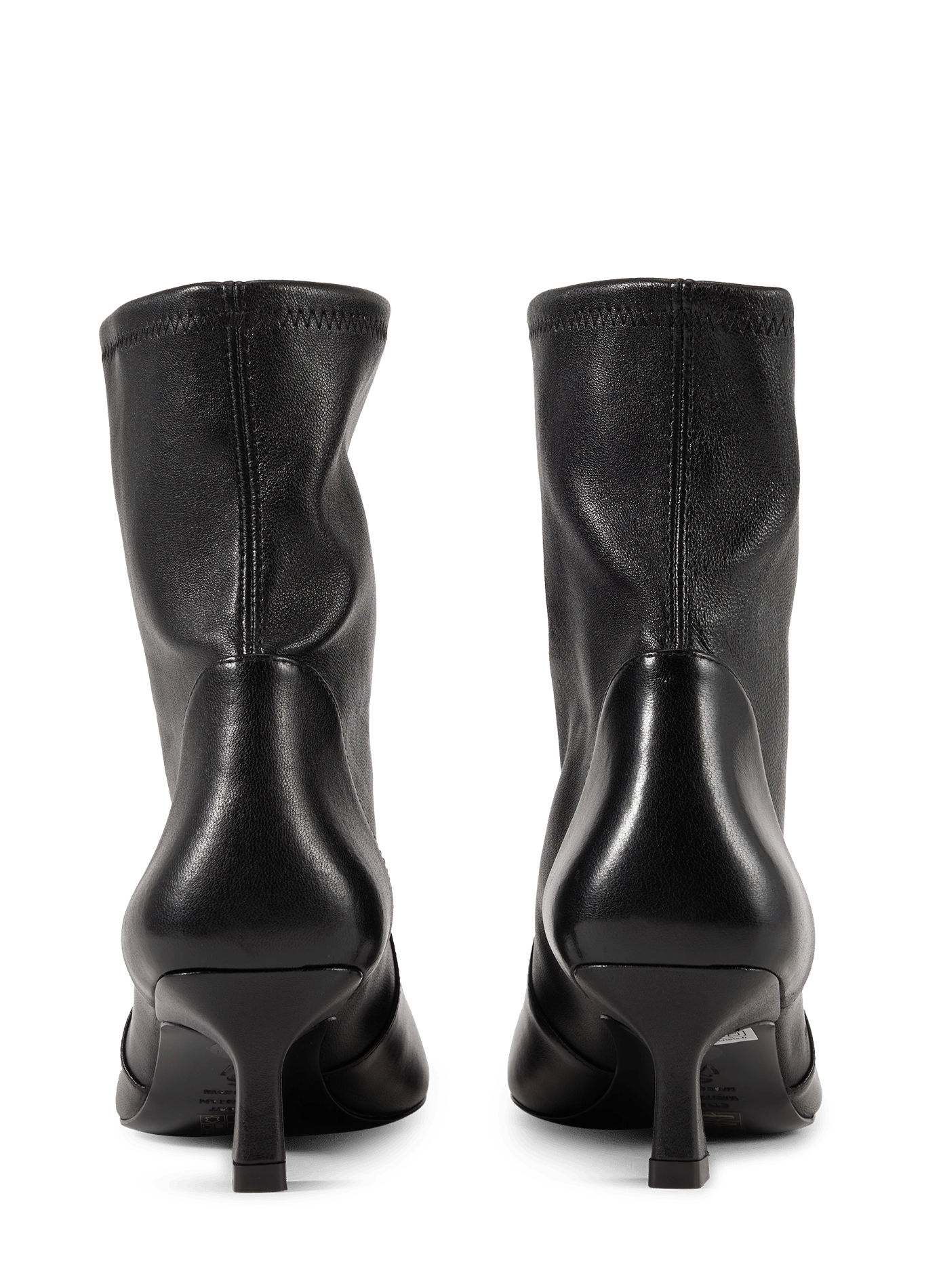 Botines Vinnies de cuero de oveja STUART WEITZMAN Negro