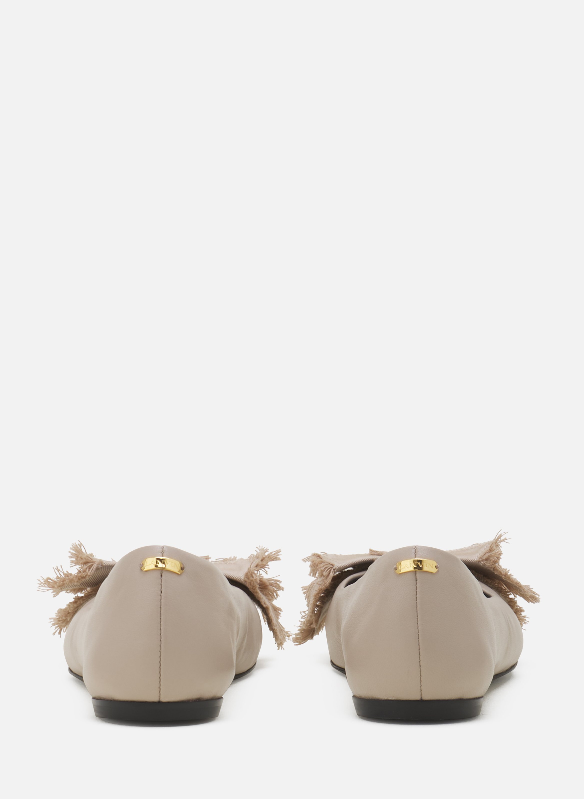 La ballerine noeud LANVIN Beige