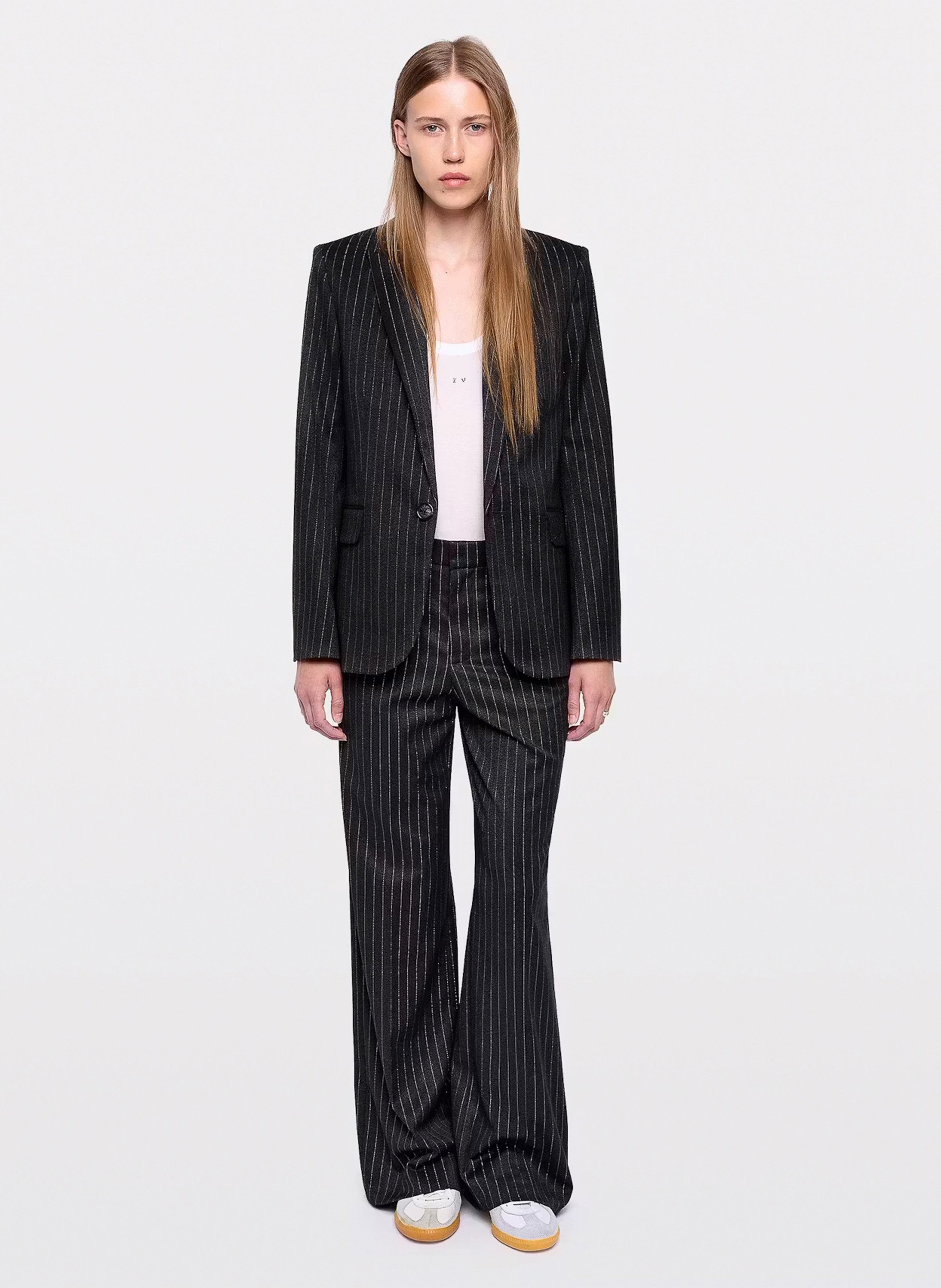 Gestreifter Blazer Valser ZADIG&VOLTAIRE Grau
