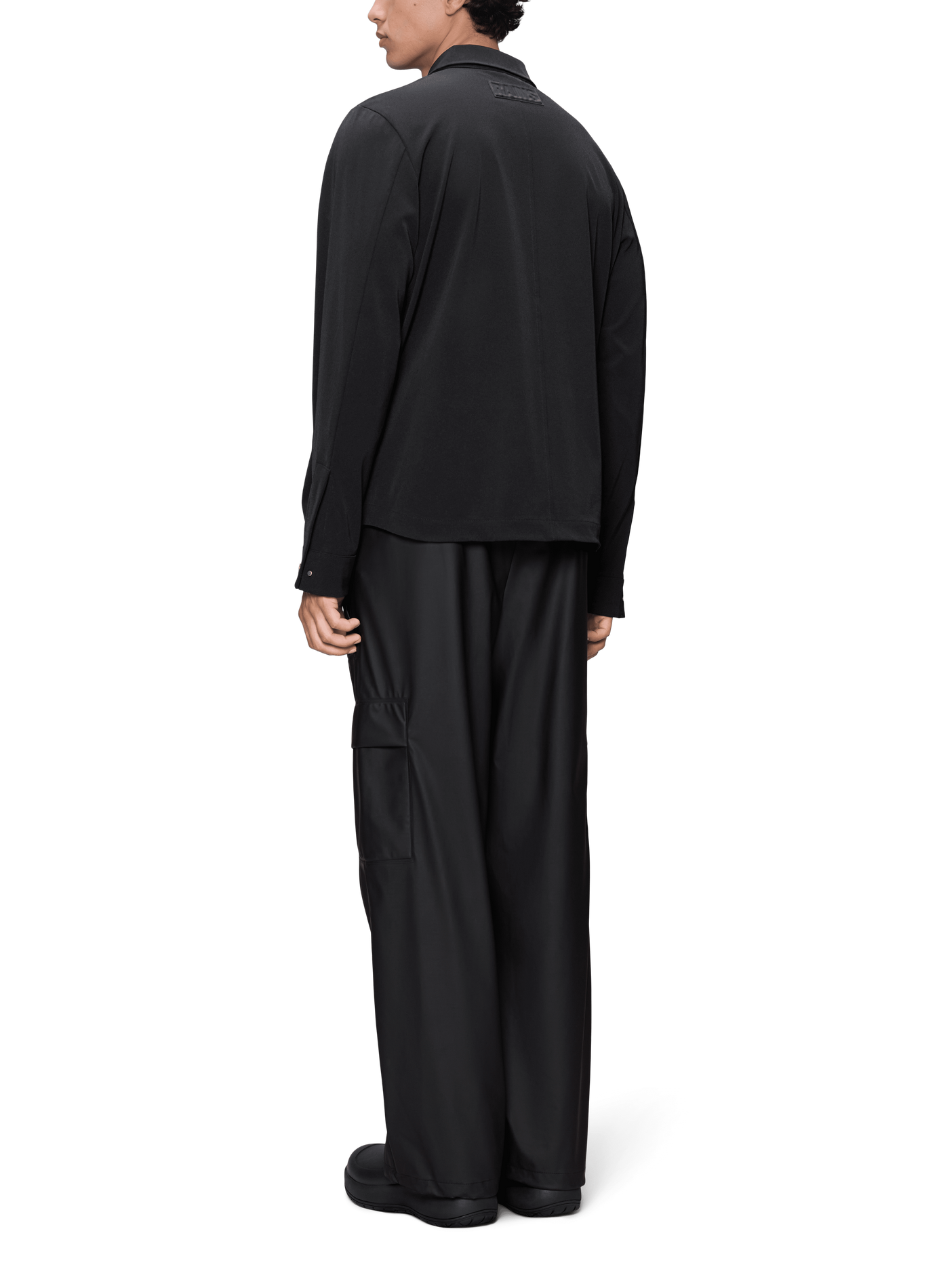 Blouson zippé RAINS Noir