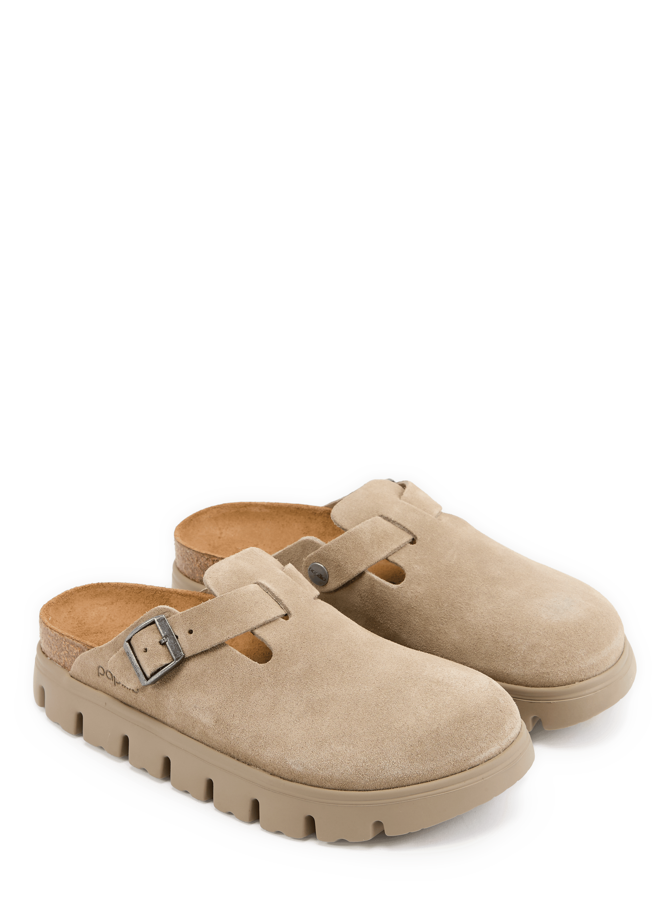 Boston Leder Mules BIRKENSTOCK Beige