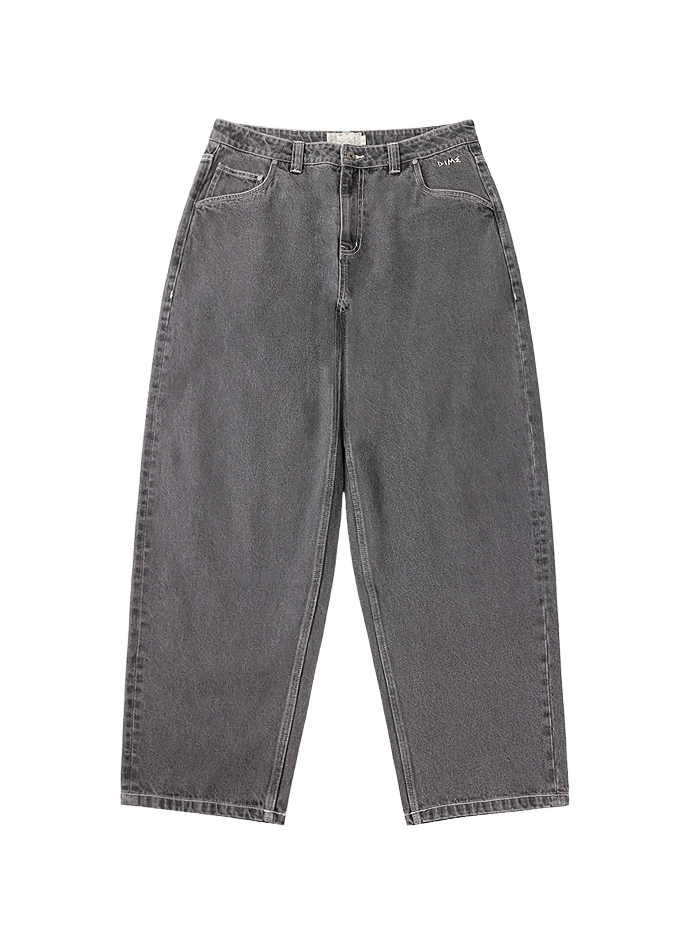 Wide cotton jeans DIME Black