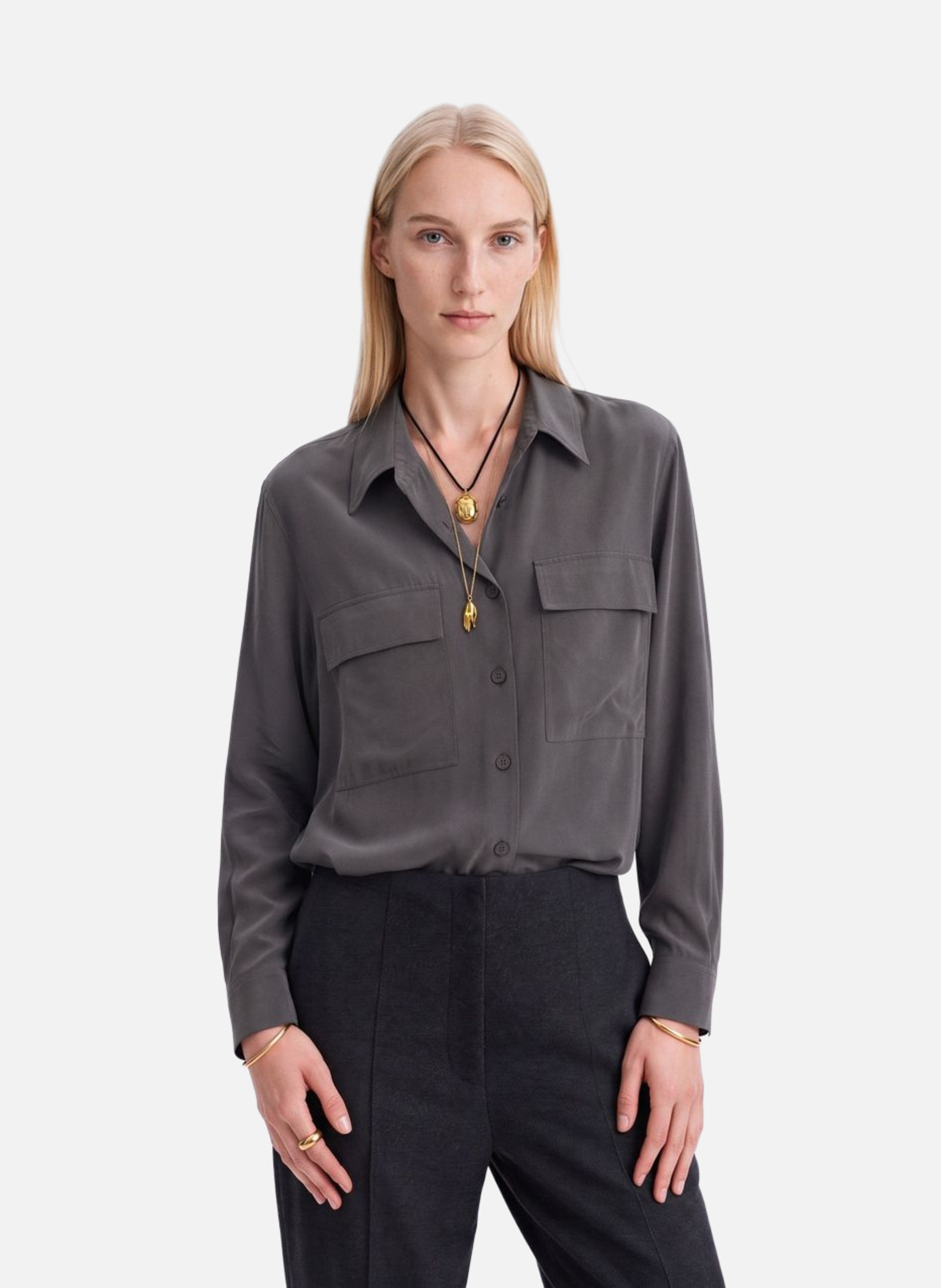 Chemise demo VANESSA BRUNO Gris