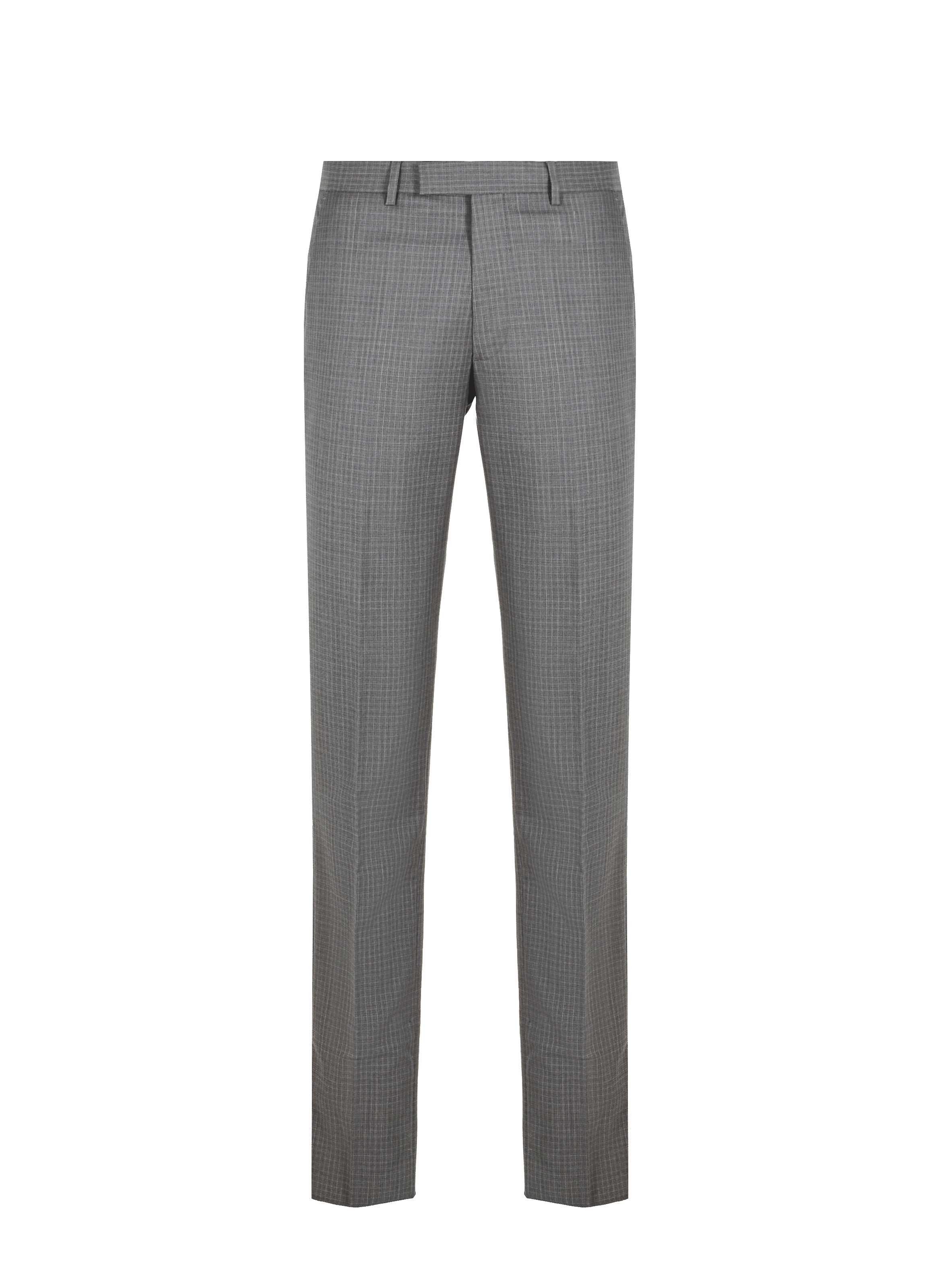 Wool check suit trousers SAISON 1865 Multicolour