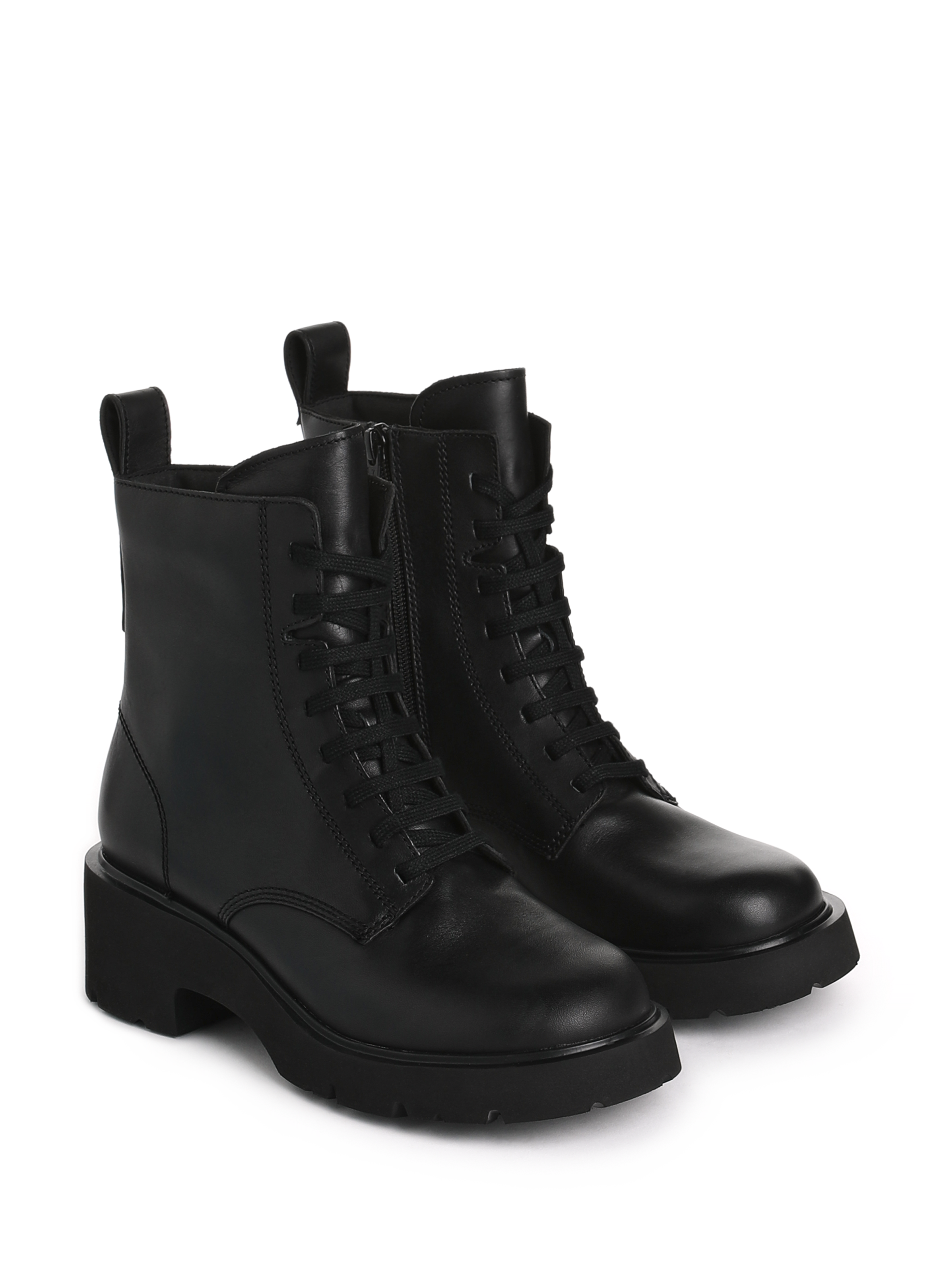 Bottines Milah en cuir CAMPER Noir