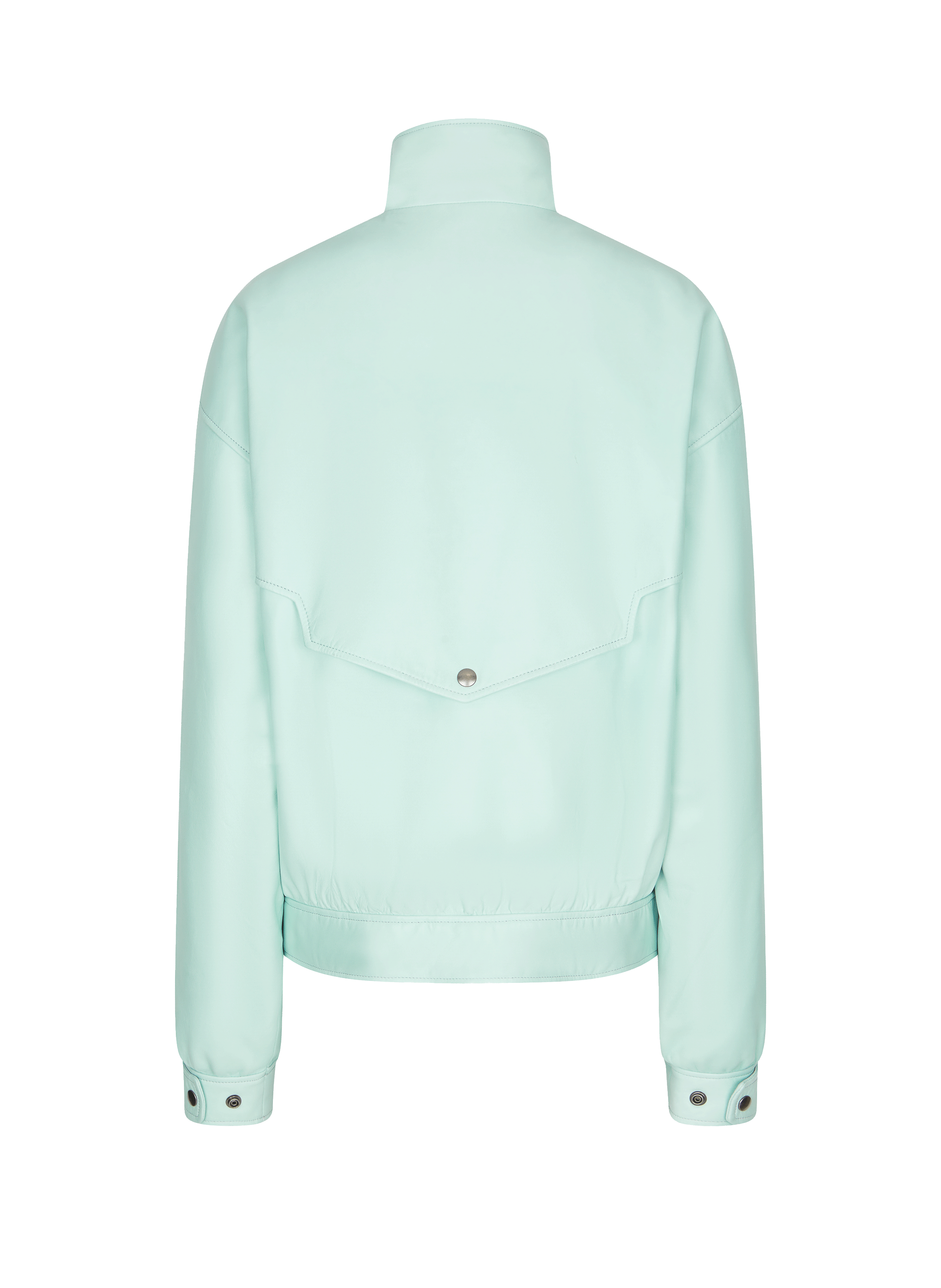 Veste en cuir REV Bleu