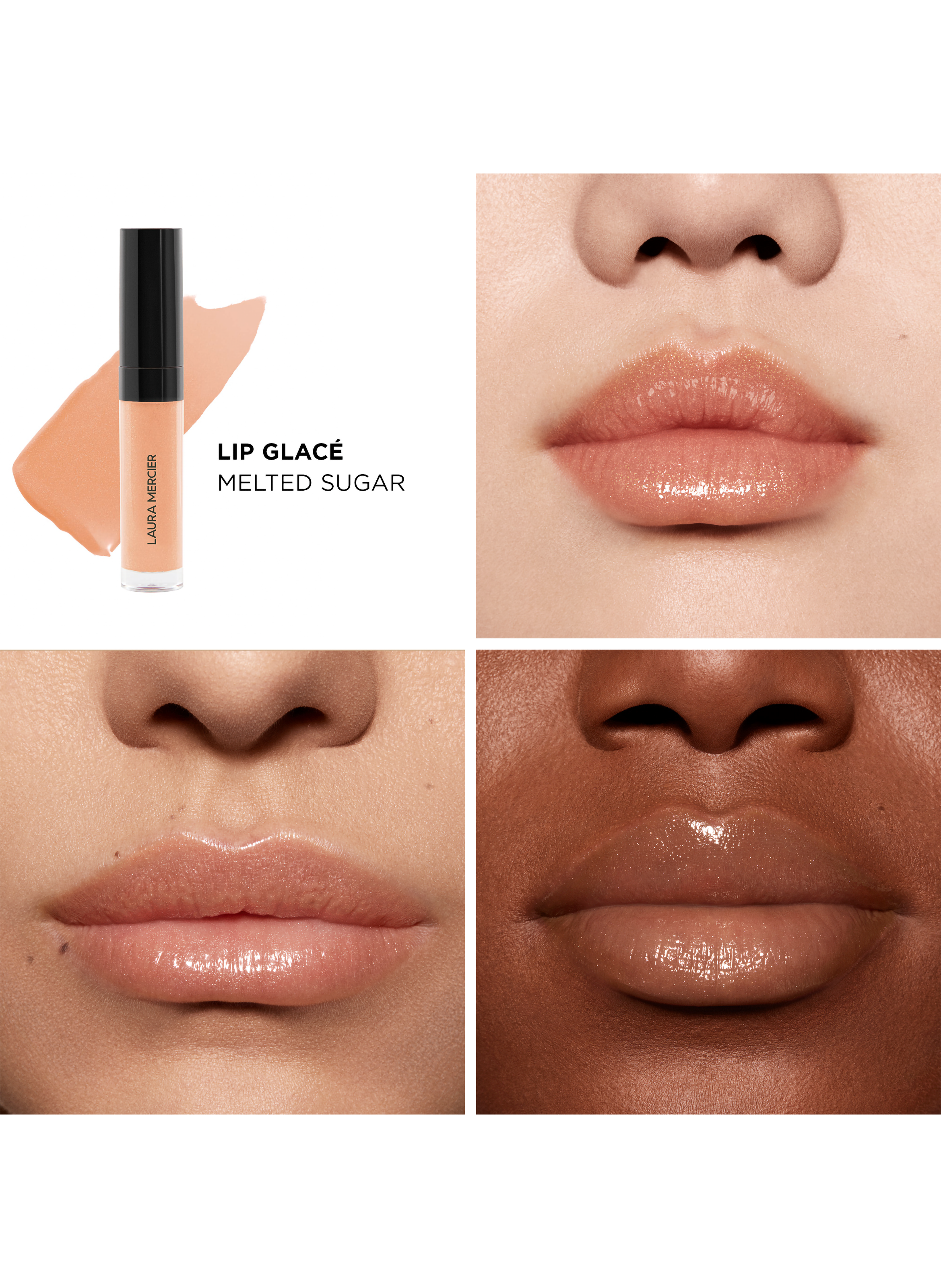 Gloss - Lip Glacé LAURA MERCIER 310 melted sugar