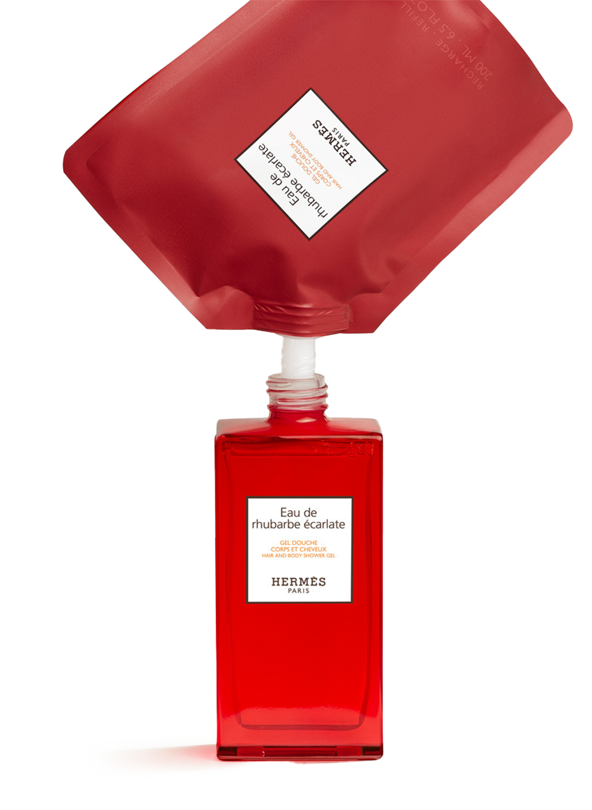 Eau de Rhubarbe Écarlate - Hair and body wash HERMÈS No color