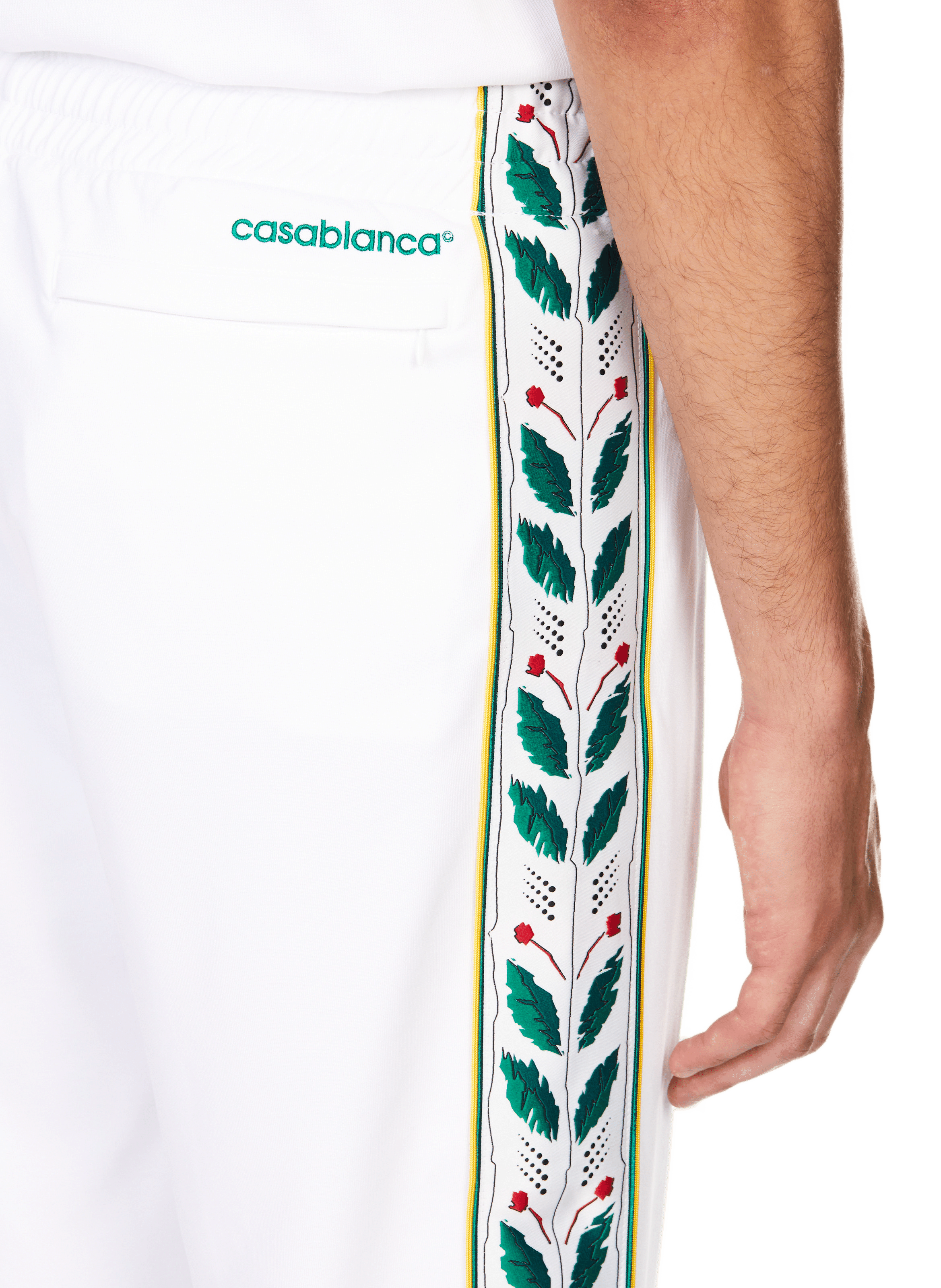 Straight-fit joggers   CASABLANCA PARIS White