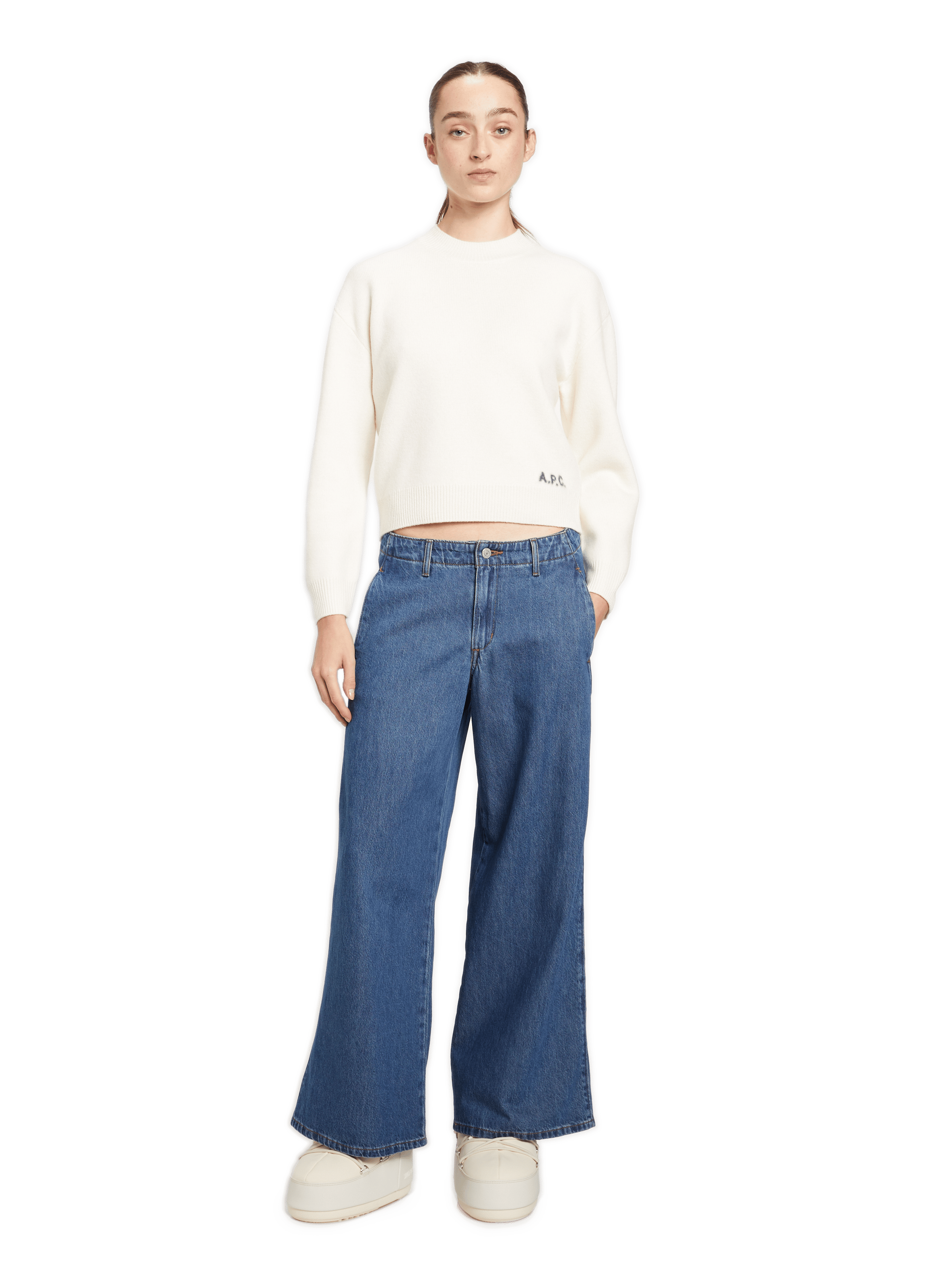 Esther wool sweater A.P.C. Beige