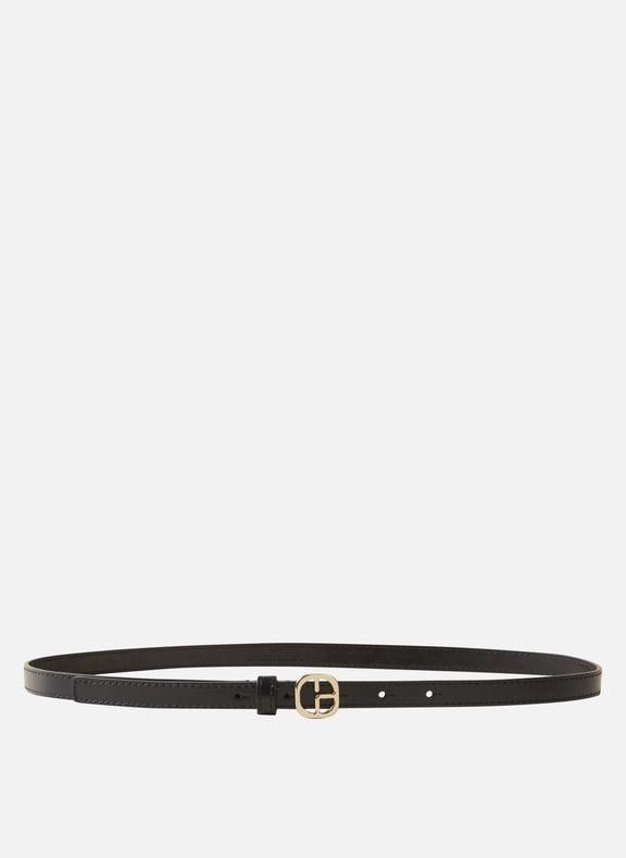 Ceinture en cuir Noir by CLAUDIE PIERLOT CLAUDIE PIERLOT Ceinture en cuir Noir