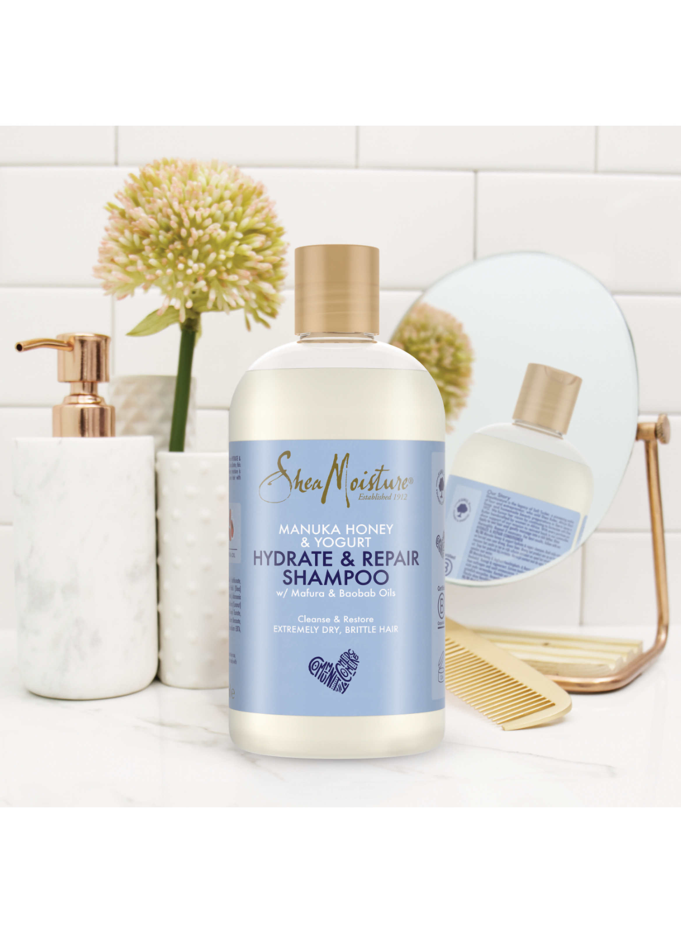 Hydrating and Repairing Shampoo - Manuka Honey & Yogurt SHEA MOISTURE No color