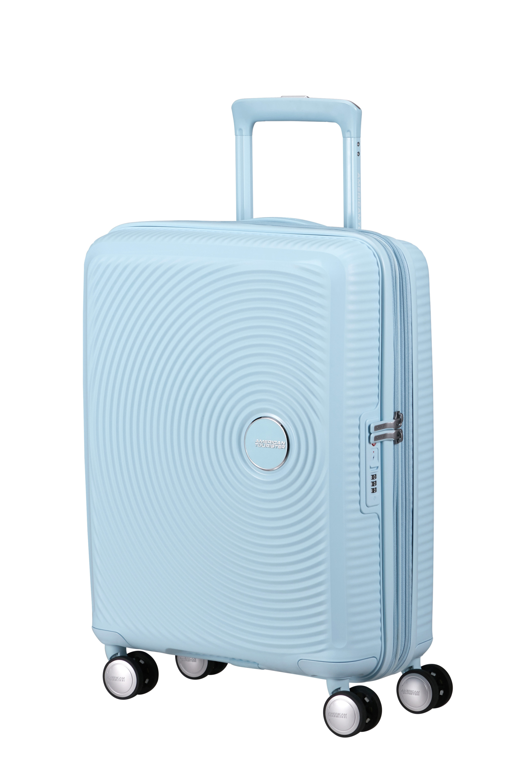 Soundbox valise 4 roues taille s AMERICAN TOURISTER Bleu