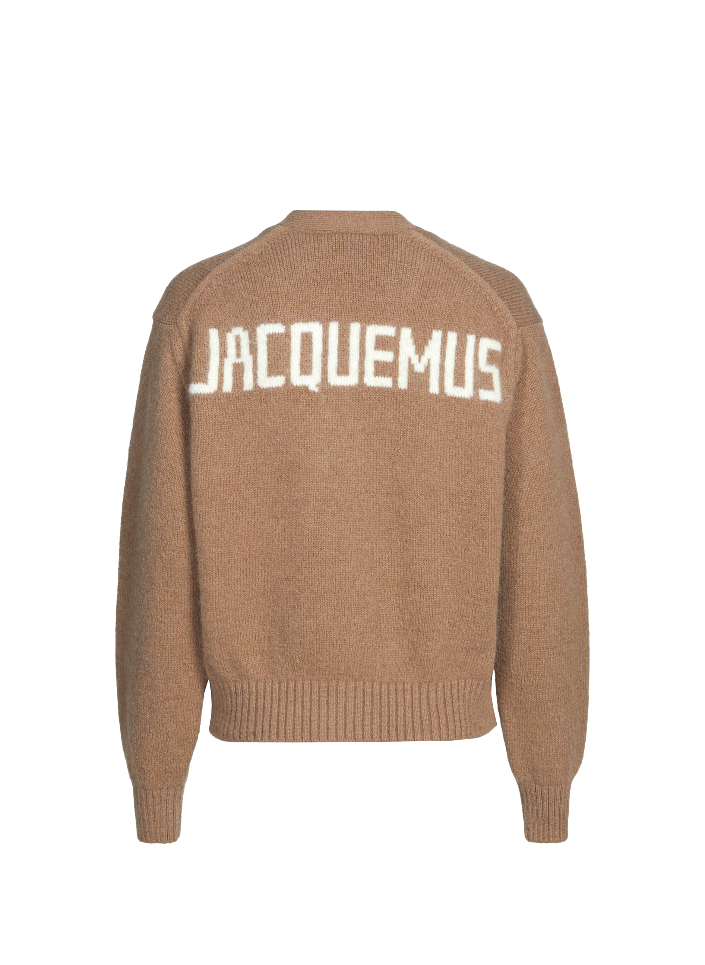 Le cardigan Jacquemus Marron
