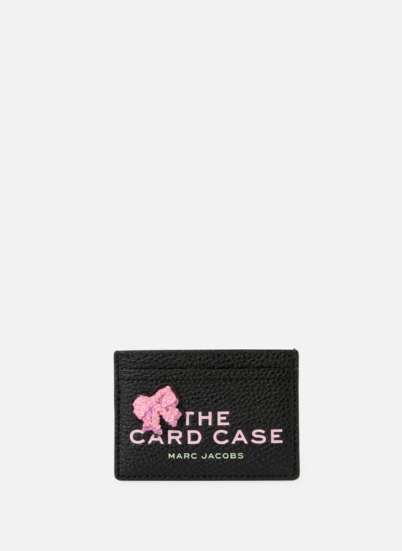 Leather card holder Black by MARC JACOBS MARC JACOBS Leather card holder Black