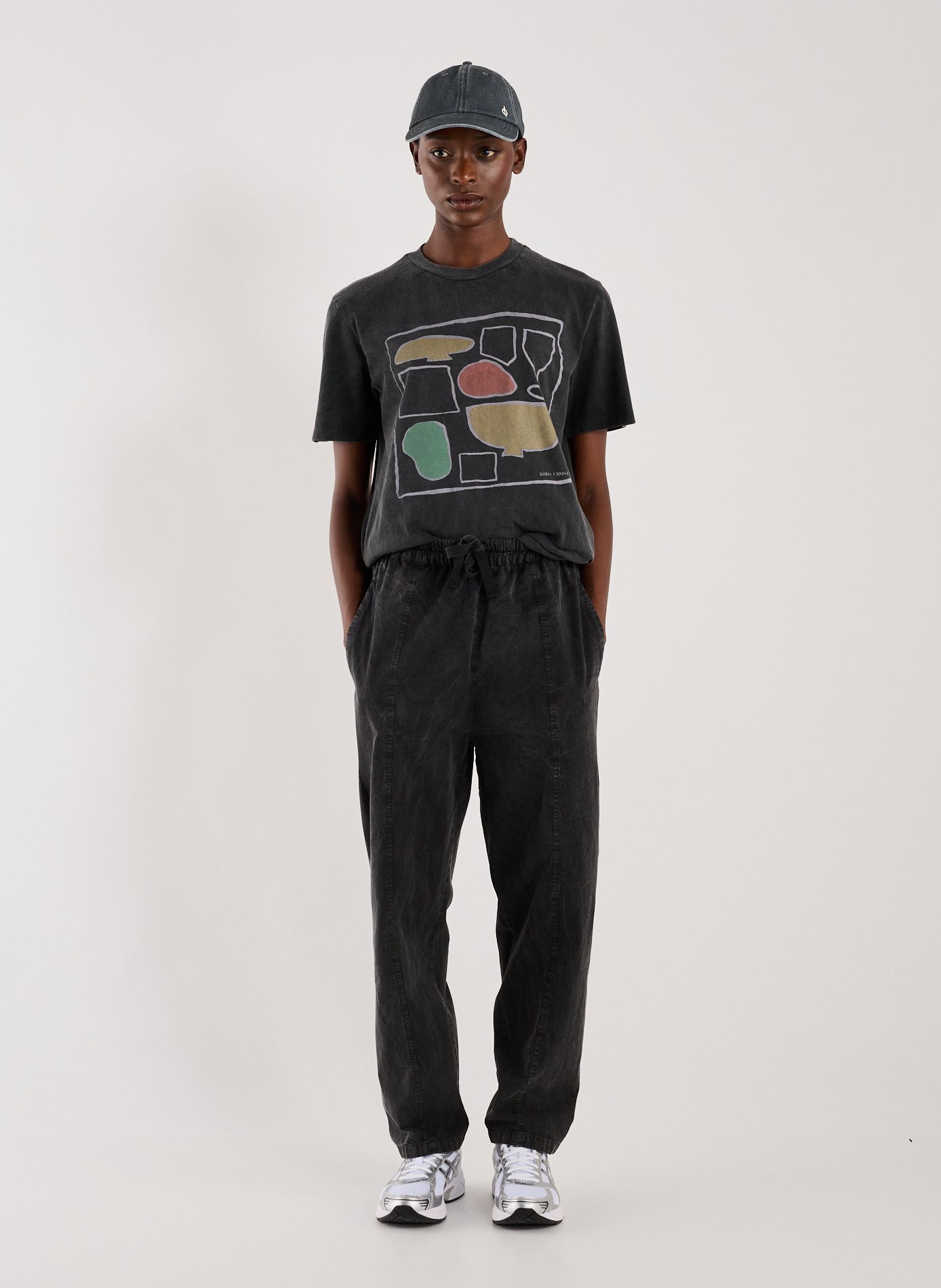 T-shirt imprimé en coton BOBO CHOSES Gris