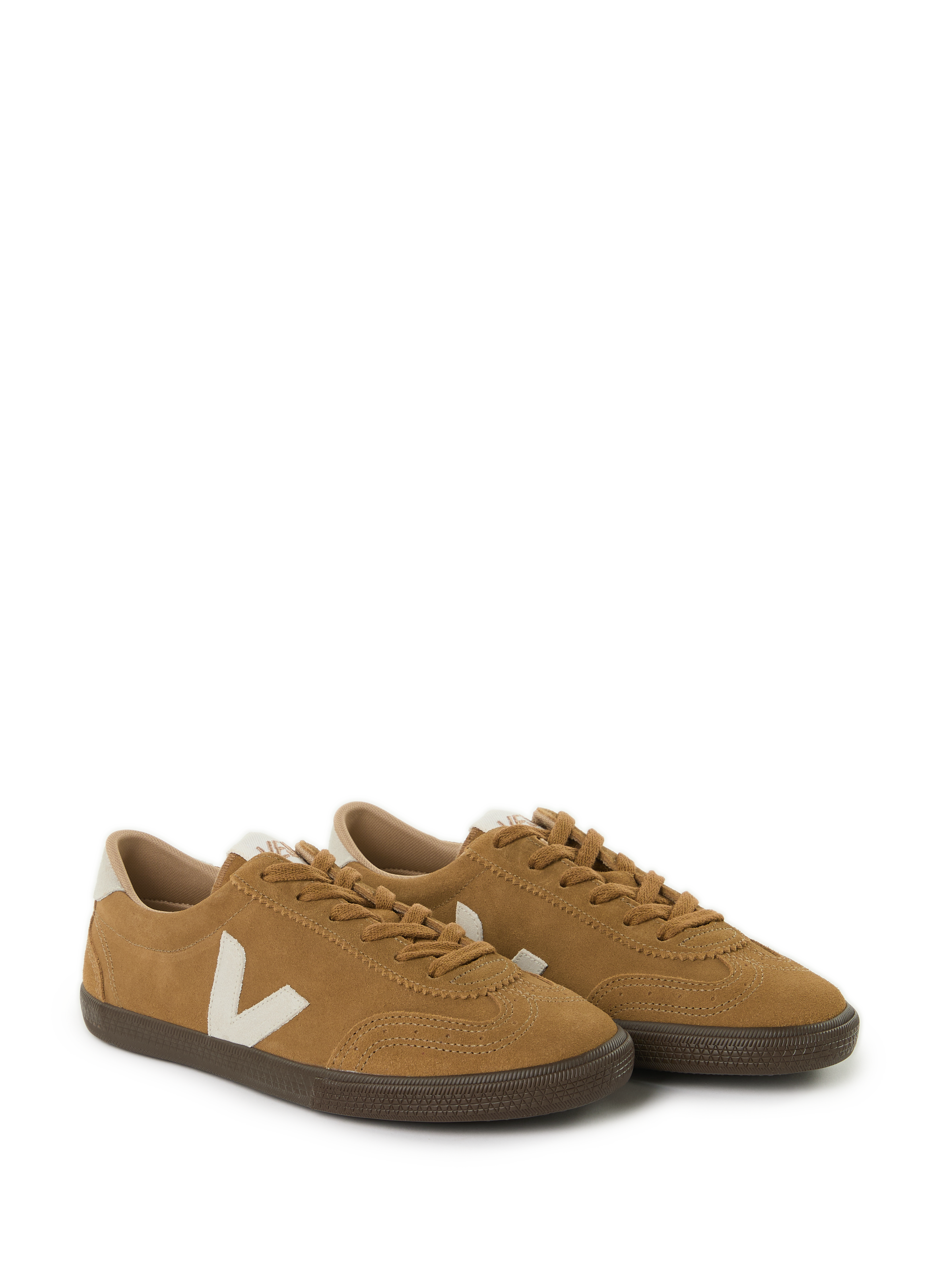 Leather Volley sneakers VEJA Brown