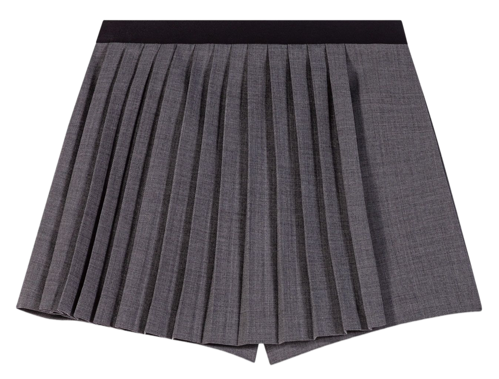 Jupe short MAJE Gris