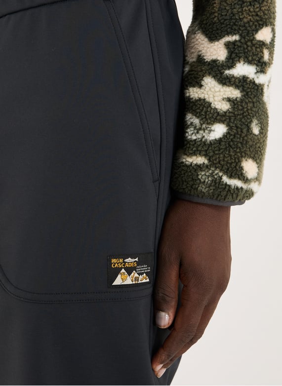 Wide-leg trousers in solid color | Black by COLUMBIA Wide-leg trousers in solid color Black