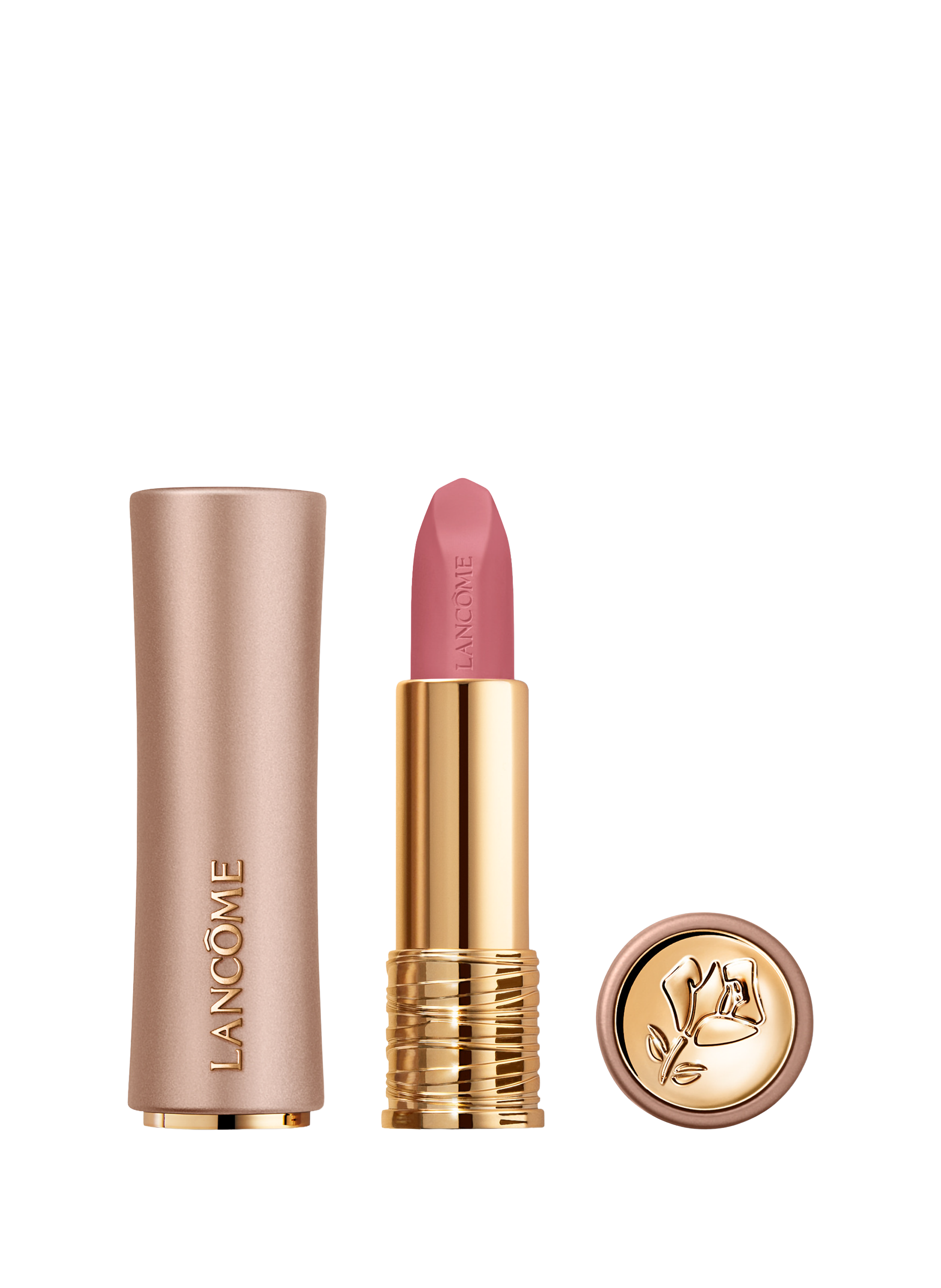 LANCÔME The Absolute Red - Matte blurred effect lipstick sensation of bare lips 320 hush hush